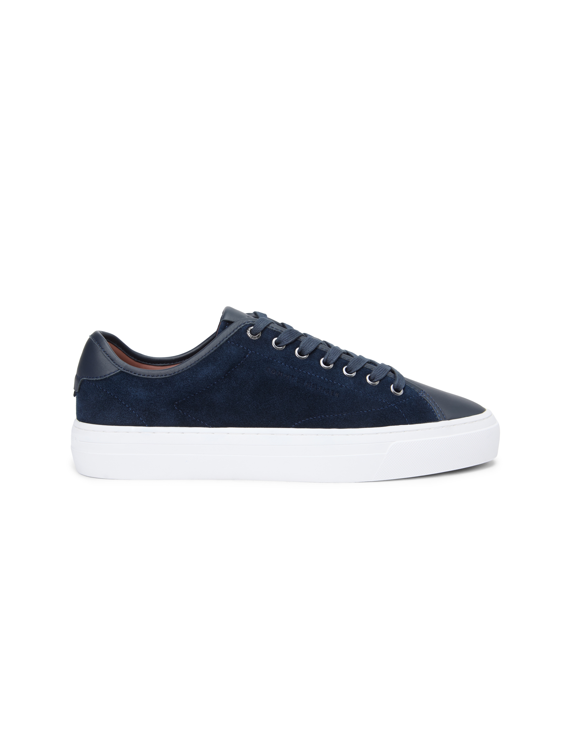Tommy Hilfiger Sneaker »PREMIUM DRESS LEATHER MIX«  , Freizeitschuh, Halbschuh, Schnürschuh, weich gepolsterter Schaftrand