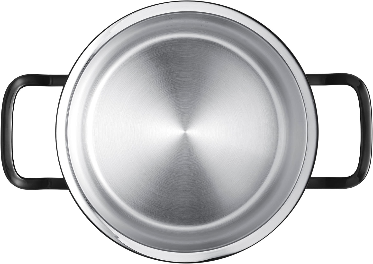 Fissler Topf-Set »Original-Profi Collection ShadowLine« Set, 3 Kochtöpfe mit Metalldeckel, 1 Servierpfanne, 1 Stielkasserolle, 8 Stk. tlg. Edelstahl 18/10