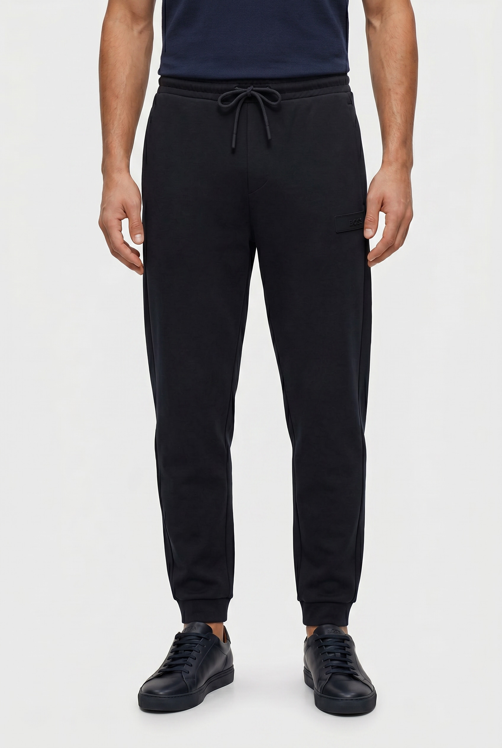 BOSS GREEN Sweathose  elastischer Bund, Relaxed Fit, Baumwoll-Mix