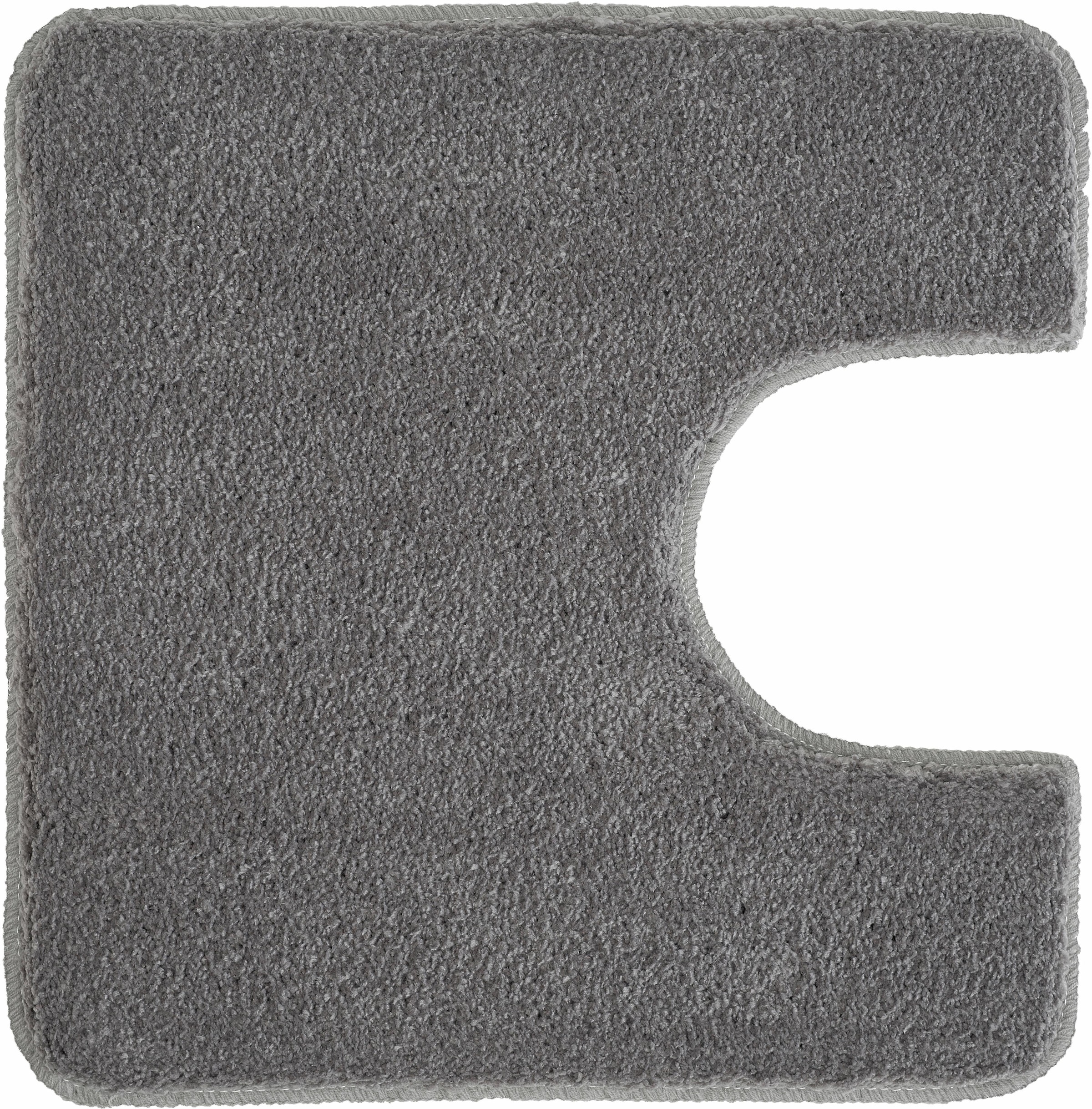 MEUSCH Badematte »Super Soft«, rutschhemmend beschichtet, fußbodenheizungsgeeignet-strapazierfähig, Badteppich, Uni Farben, besonders flauschig & weich, waschbar
