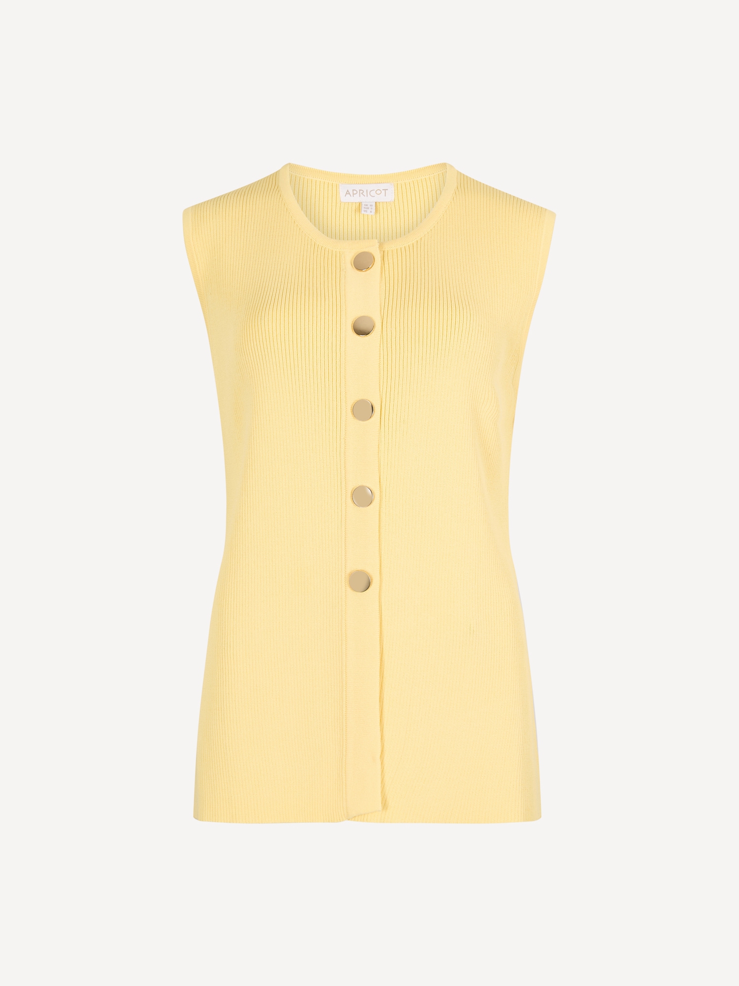 Apricot Stricktop »Waistcoat« mit Knopfleiste