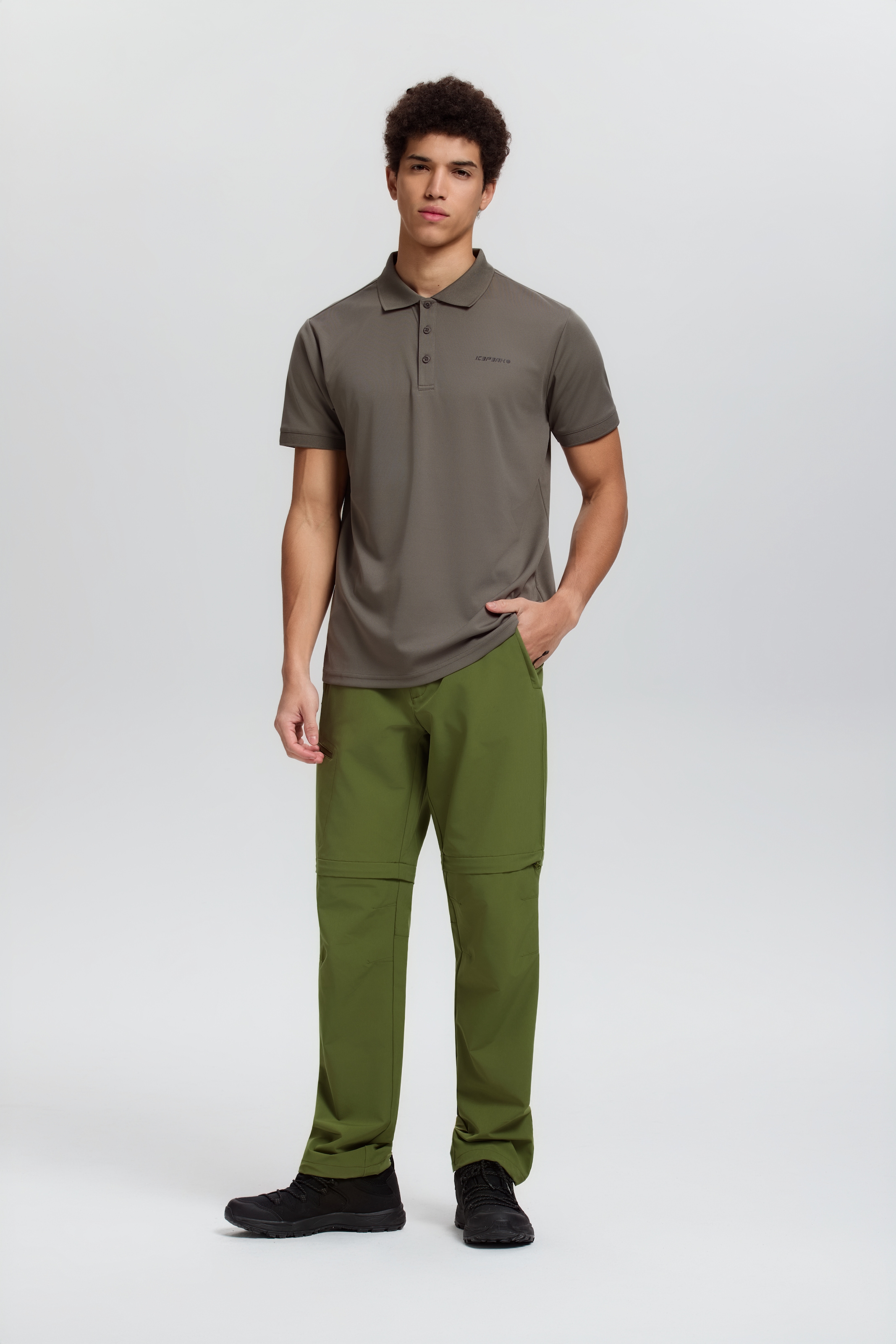 Icepeak Poloshirt »BELLMONT« für vielseitige Einsätze im Alltag, für Sportmode und Outdoormode