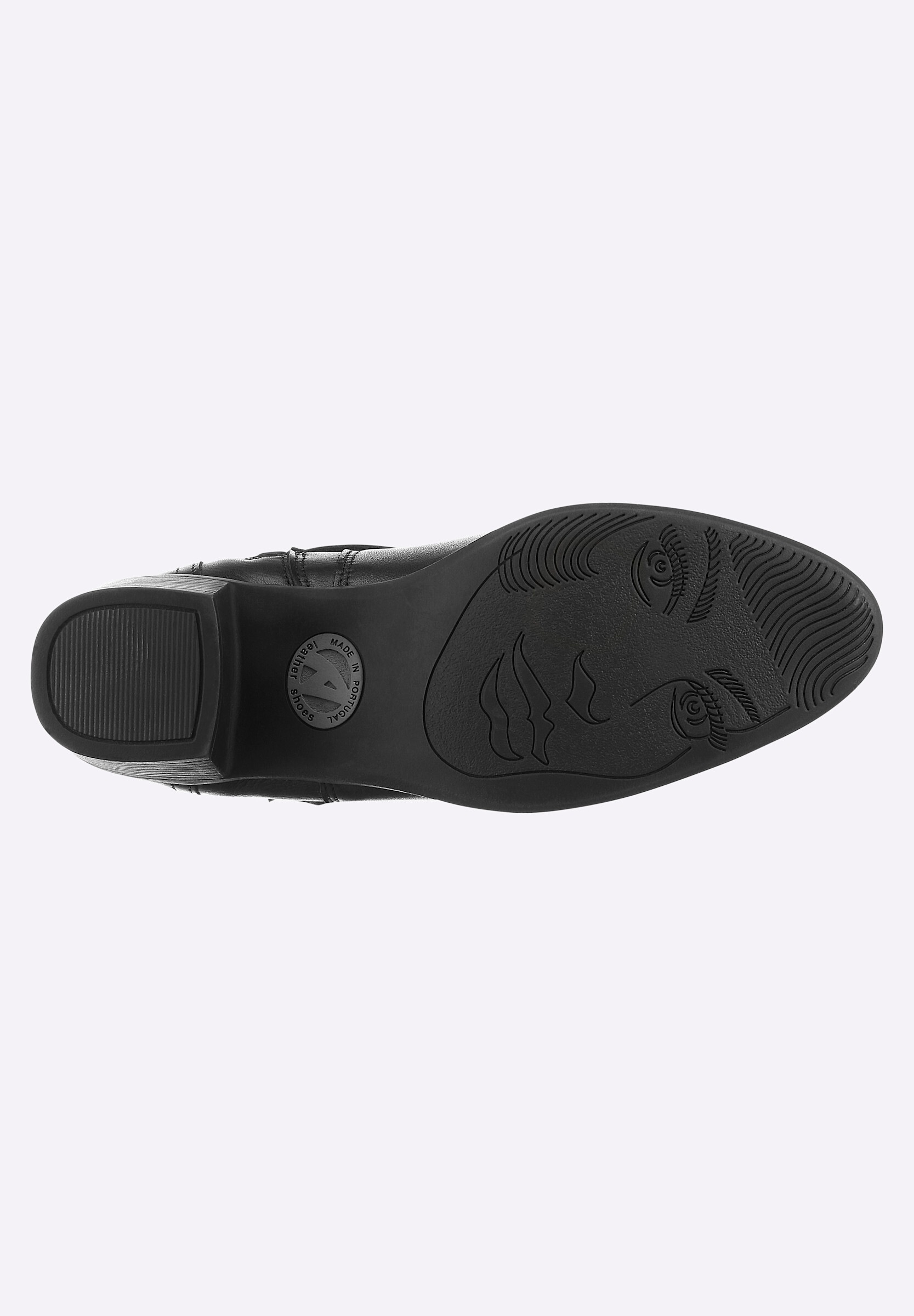 airsoft modern+ Stiefelette »Stiefelette Stiefelette mit seitlichem Reißverschluss«