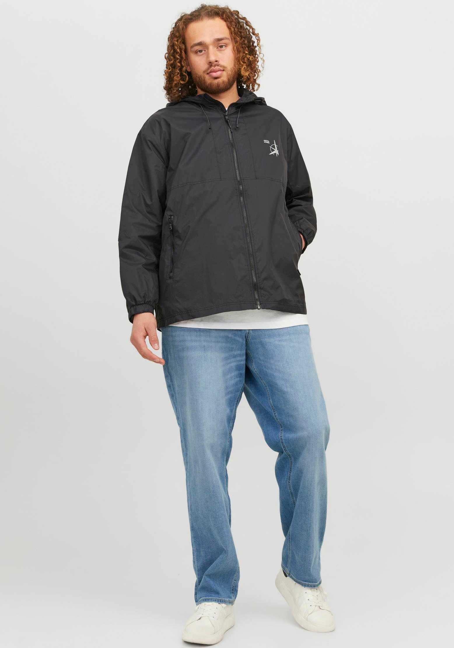 Jack & Jones PlusSize Tapered-fit-Jeans »MIKE ORIGINAL«, Bis Weite 48