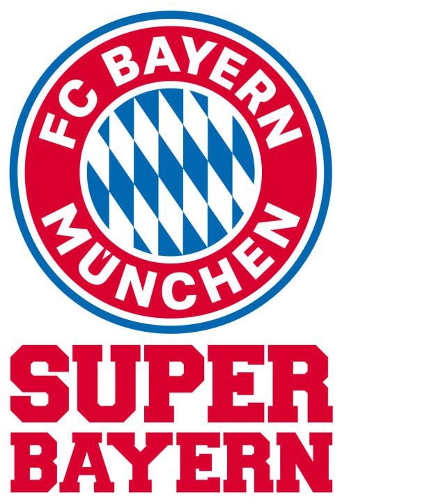 Wandtattoo »Fußball FCB Super Bayern«, (1 St.), selbstklebend, entfernbar