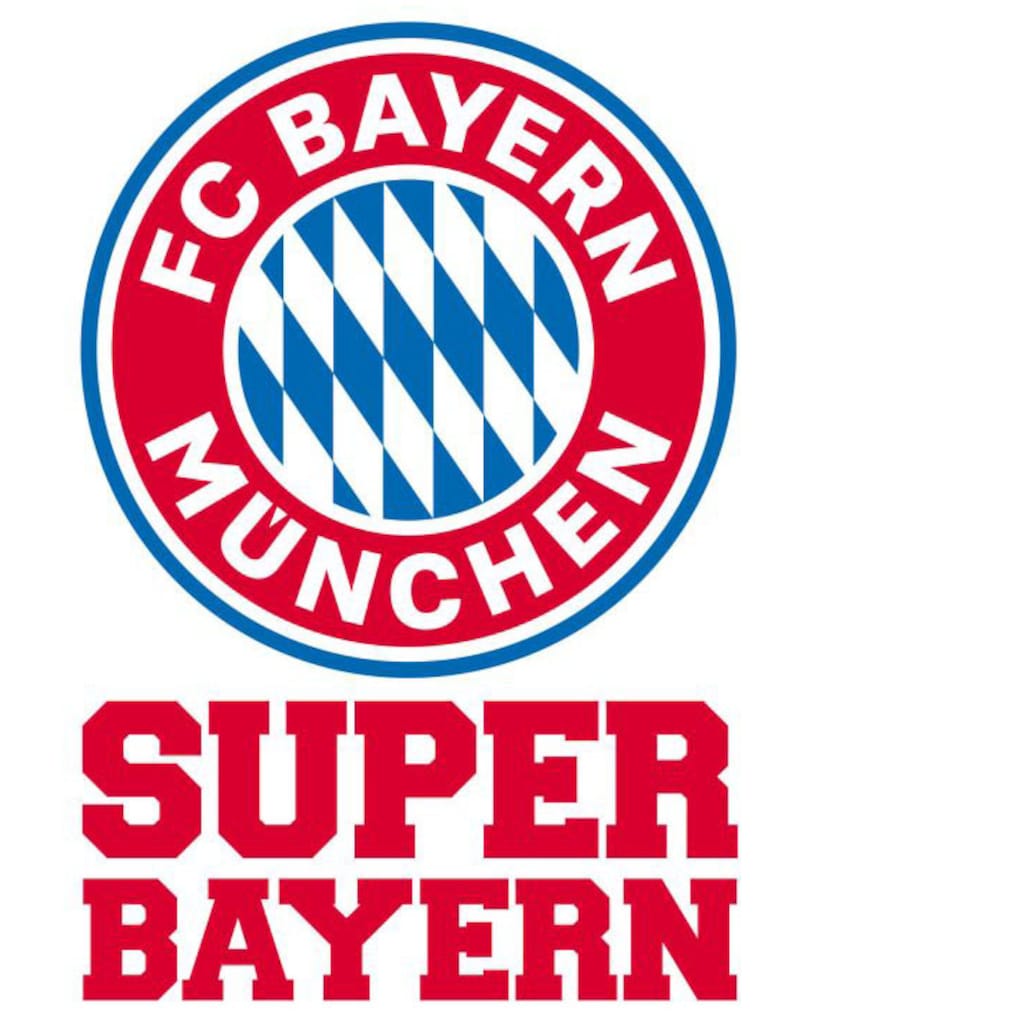Wall-Art Wandtattoo »Fußball FCB Super Bayern«, (1 St.)