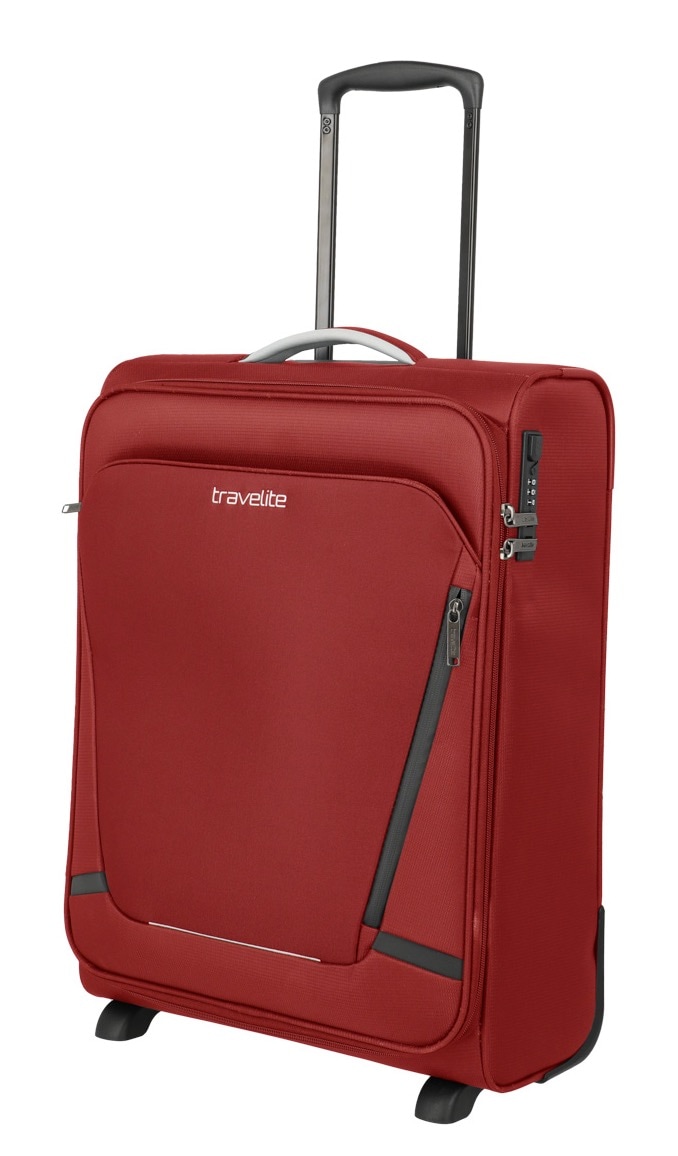 travelite Handgepäck-Trolley »JETPACK Multi 2 Cabin Handgepäck Koffer« 41 l 2 Rollen Weichgepäck, passend für Ryanair, Condor und viele gängige Airlines