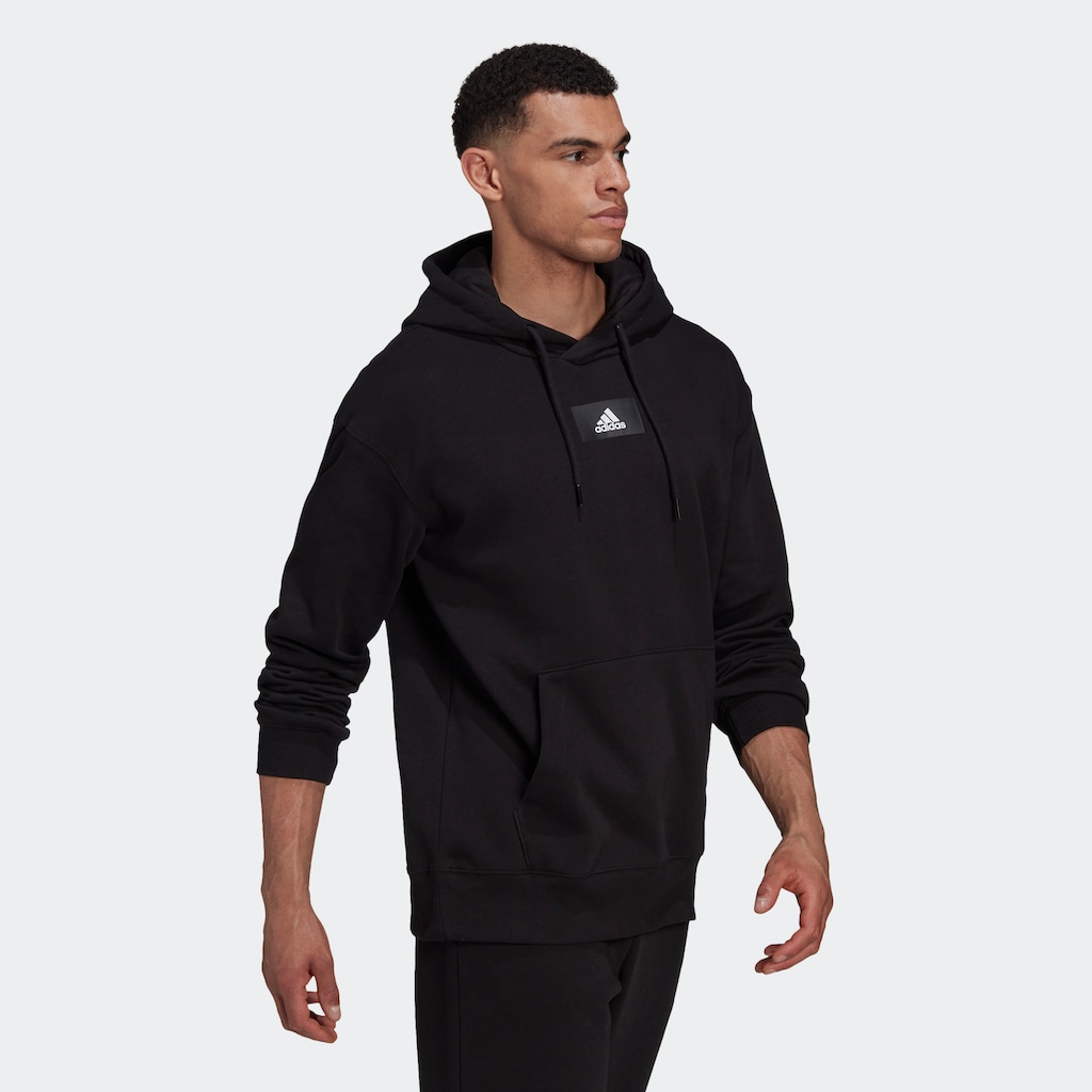 adidas Sportswear Kapuzensweatshirt »ESSENTIALS FEELVIVID COTTON FLEECE DROP SHOULDER HOODIE«