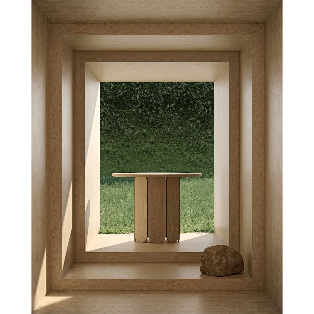 Woodman Esstisch »Soft«, besonderes Design, Breite 98 cm