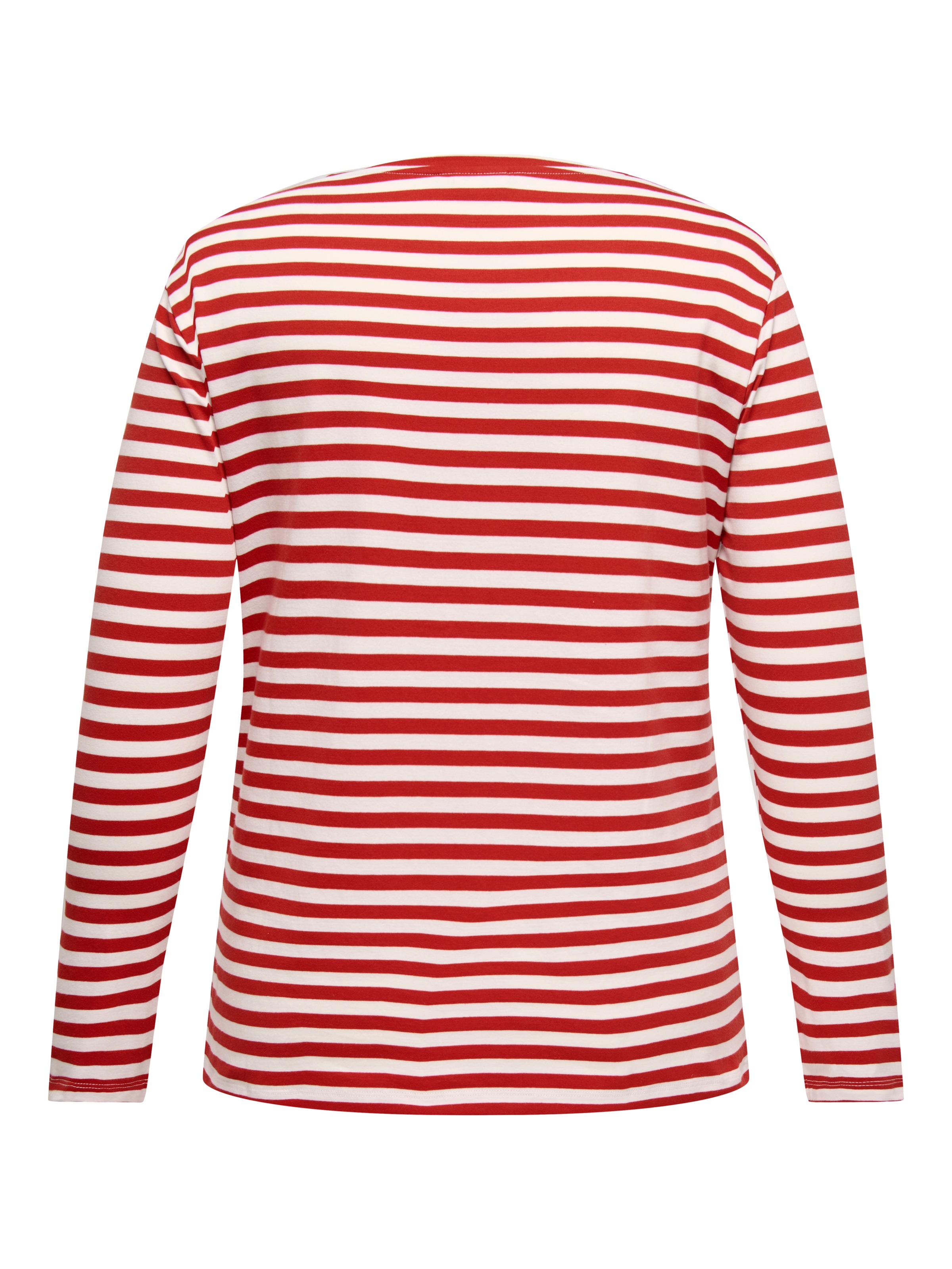 ONLY CARMAKOMA Langarmshirt »CARBODIL L/S O-NECK BLOUSE JRS« Materialmix, regular fit