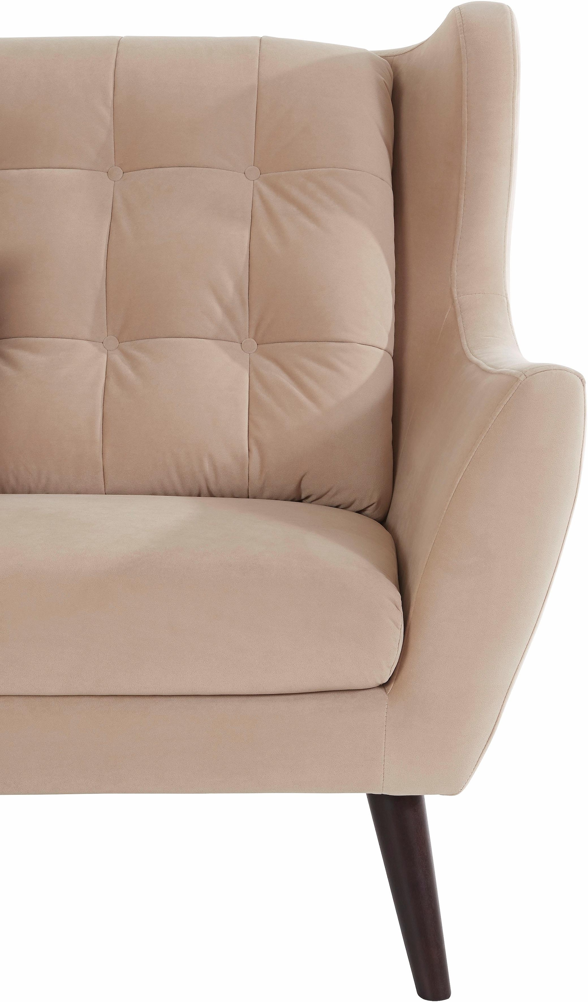 Home affaire 2-Sitzer »Hemmink« mit Knopfheftung