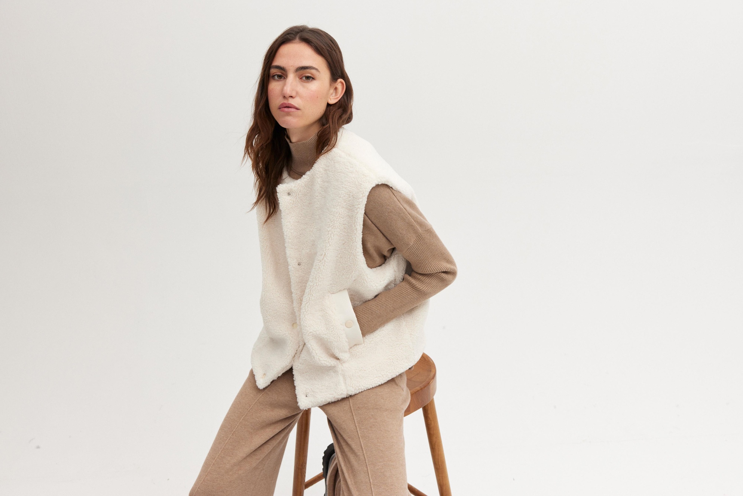 THE FASHION PEOPLE Fellweste