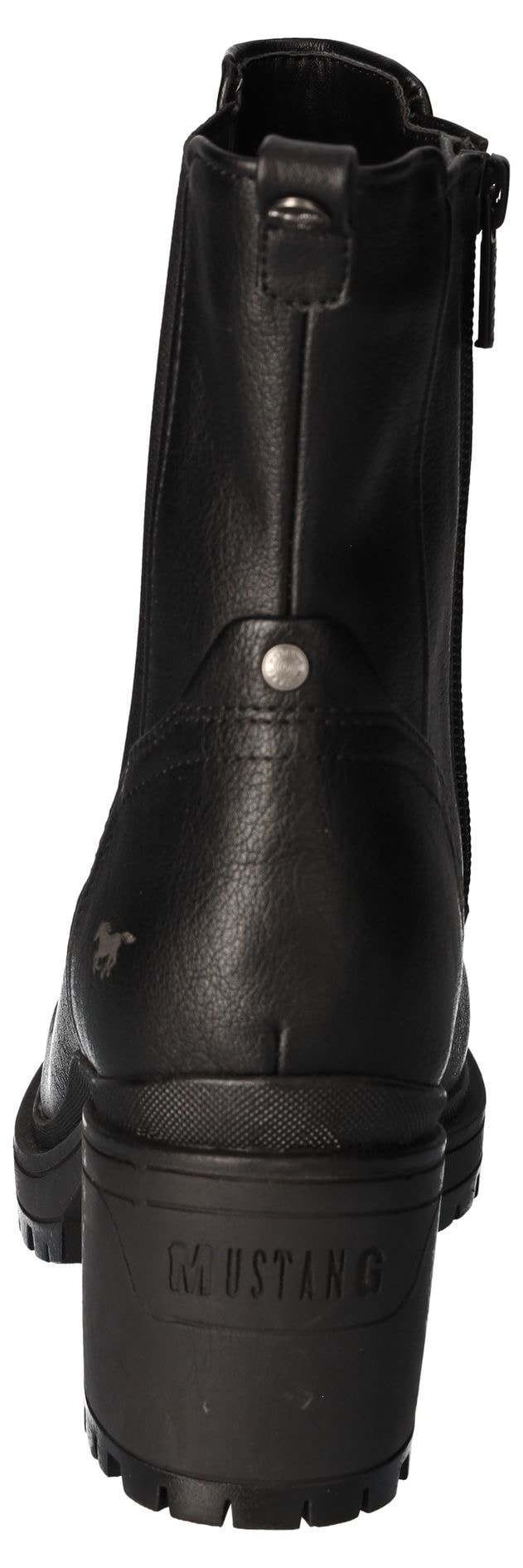 Mustang Shoes Chelseaboots, Schlupfboots, Stiefelette, mit Stretch an der Seite, schmale Form
