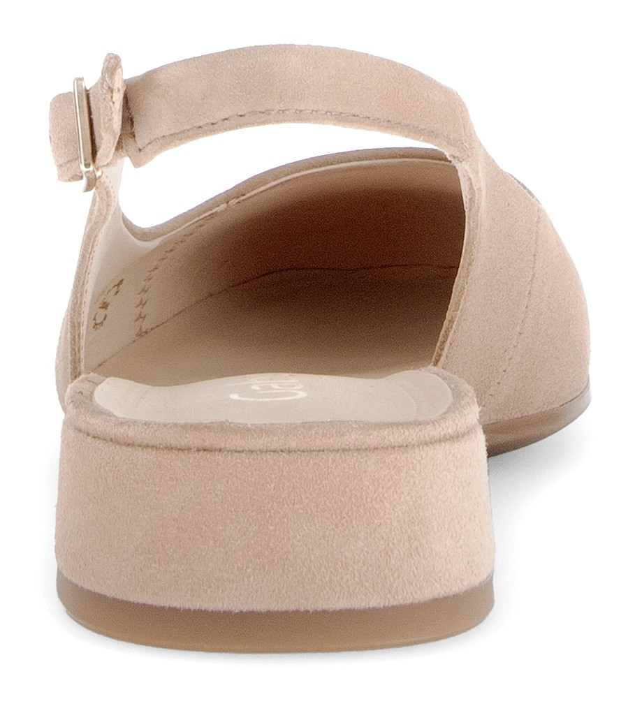 Gabor Slingpumps »RHODOS«, Blockabsatz, Businessschuh, verstellbares Riemchen, Weite G (=weit)