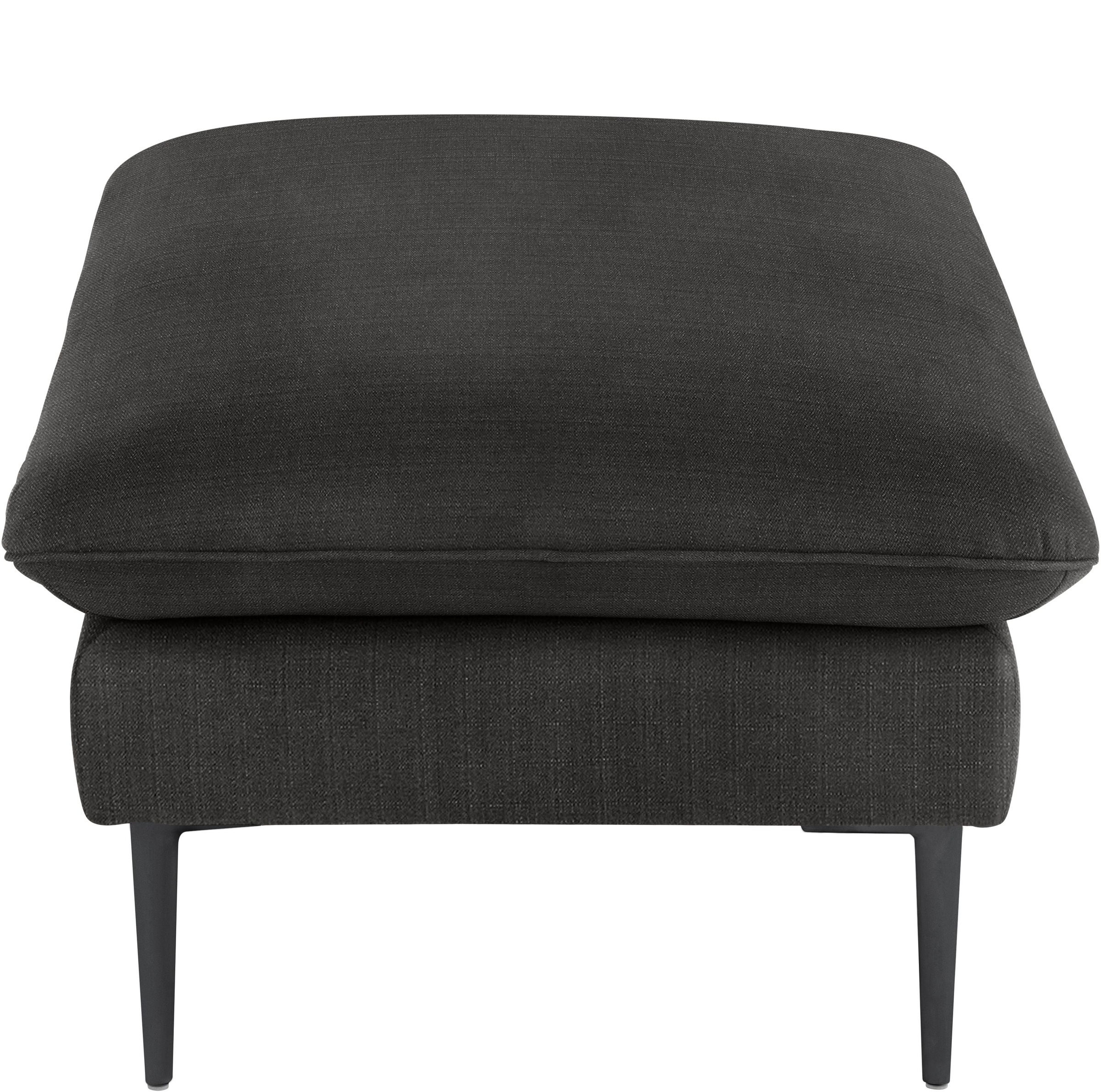 W.SCHILLIG Hocker »enjoy&MORE« Füße schwarz pulverbeschichtet, Breite 106 cm