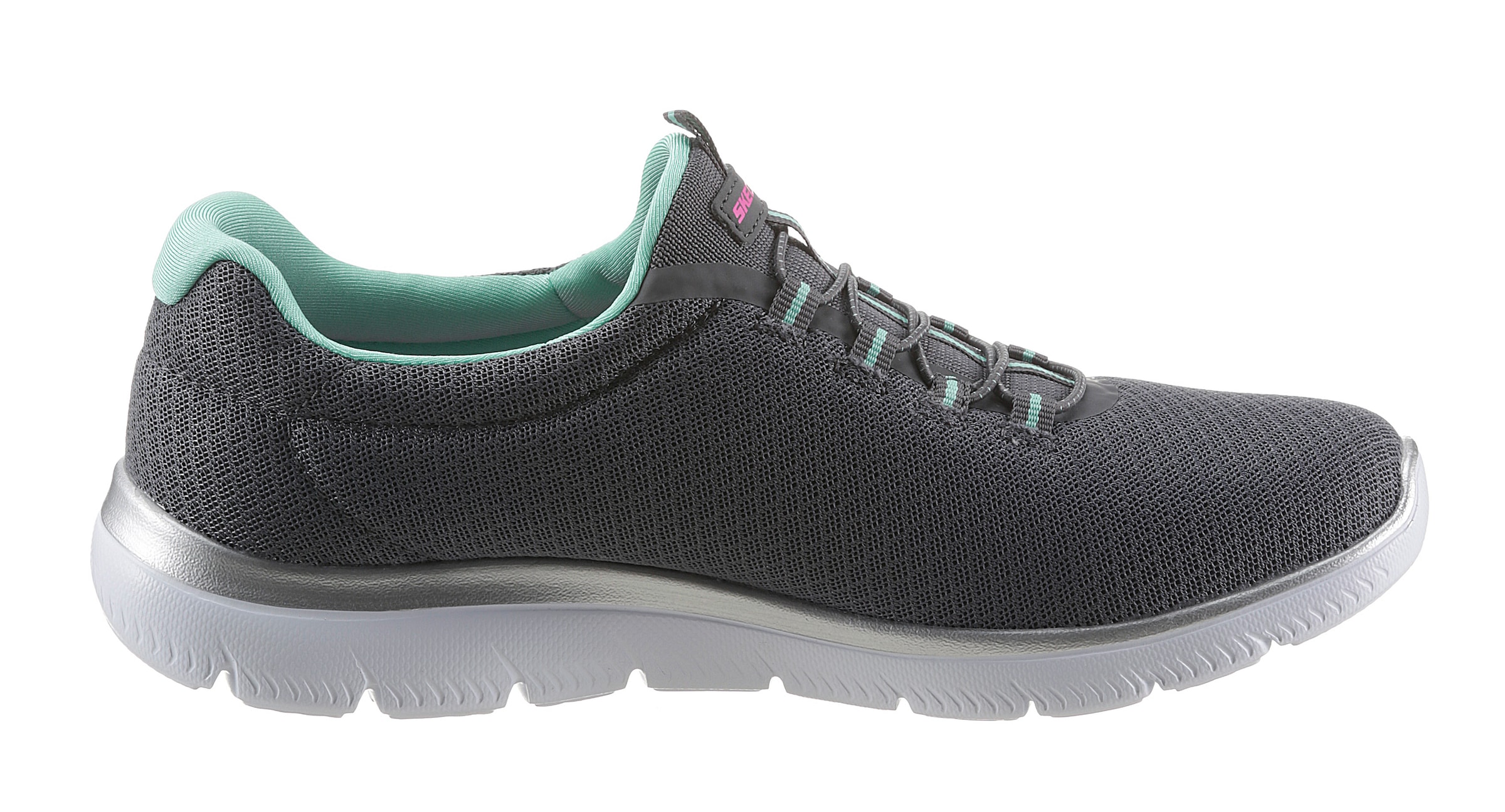 Skechers Slip-On Sneaker »SUMMITS«  Freizeitschuh, Komfortschuh mit stoßdämpfender Zwischensohle