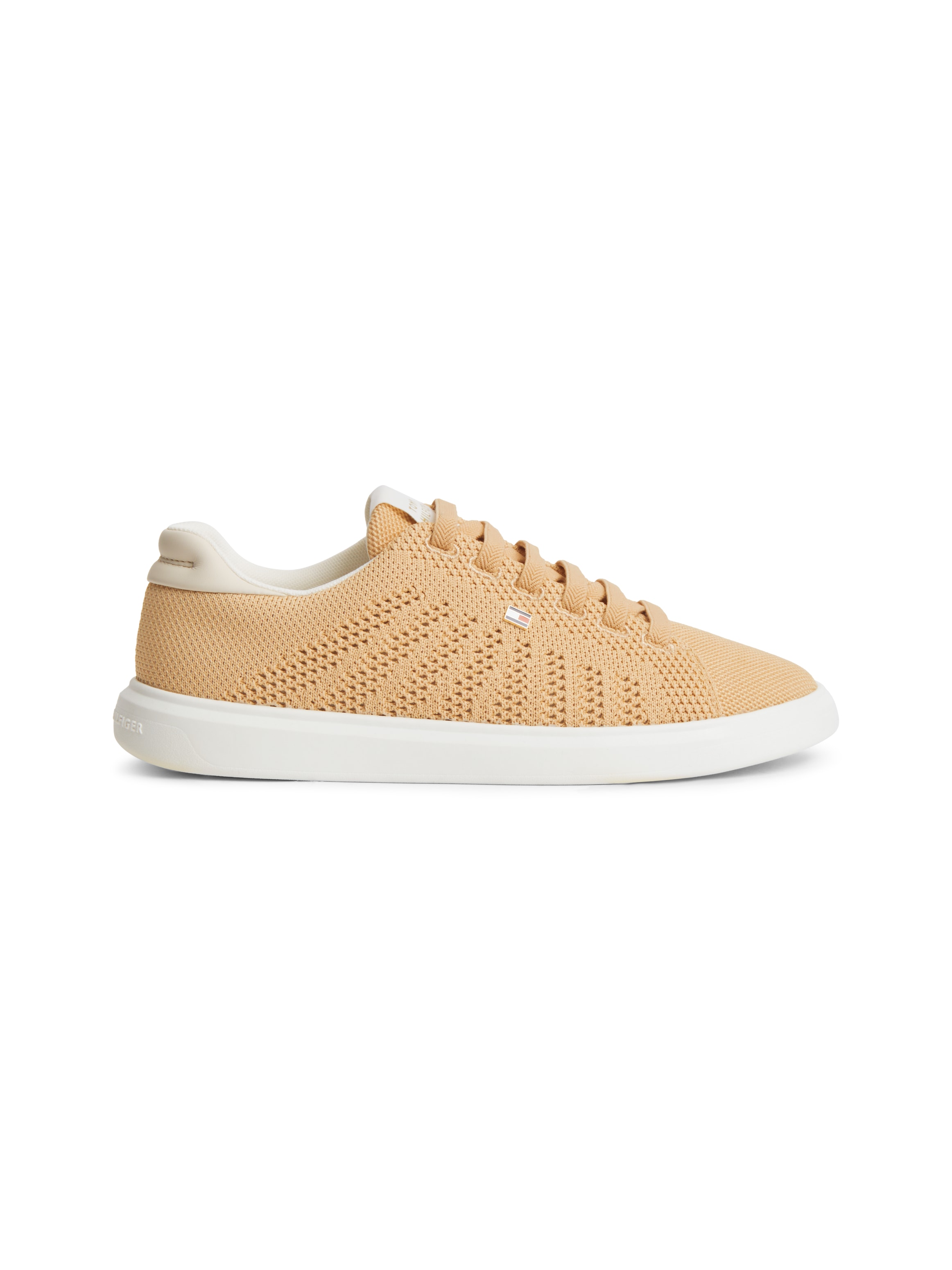 Tommy Hilfiger Sneaker »TH ICON LIGHT KNIT SNEAKER«  Freizeitschuh, Halbschuh, Schnürschuh in sommerlicher Strick-Optik