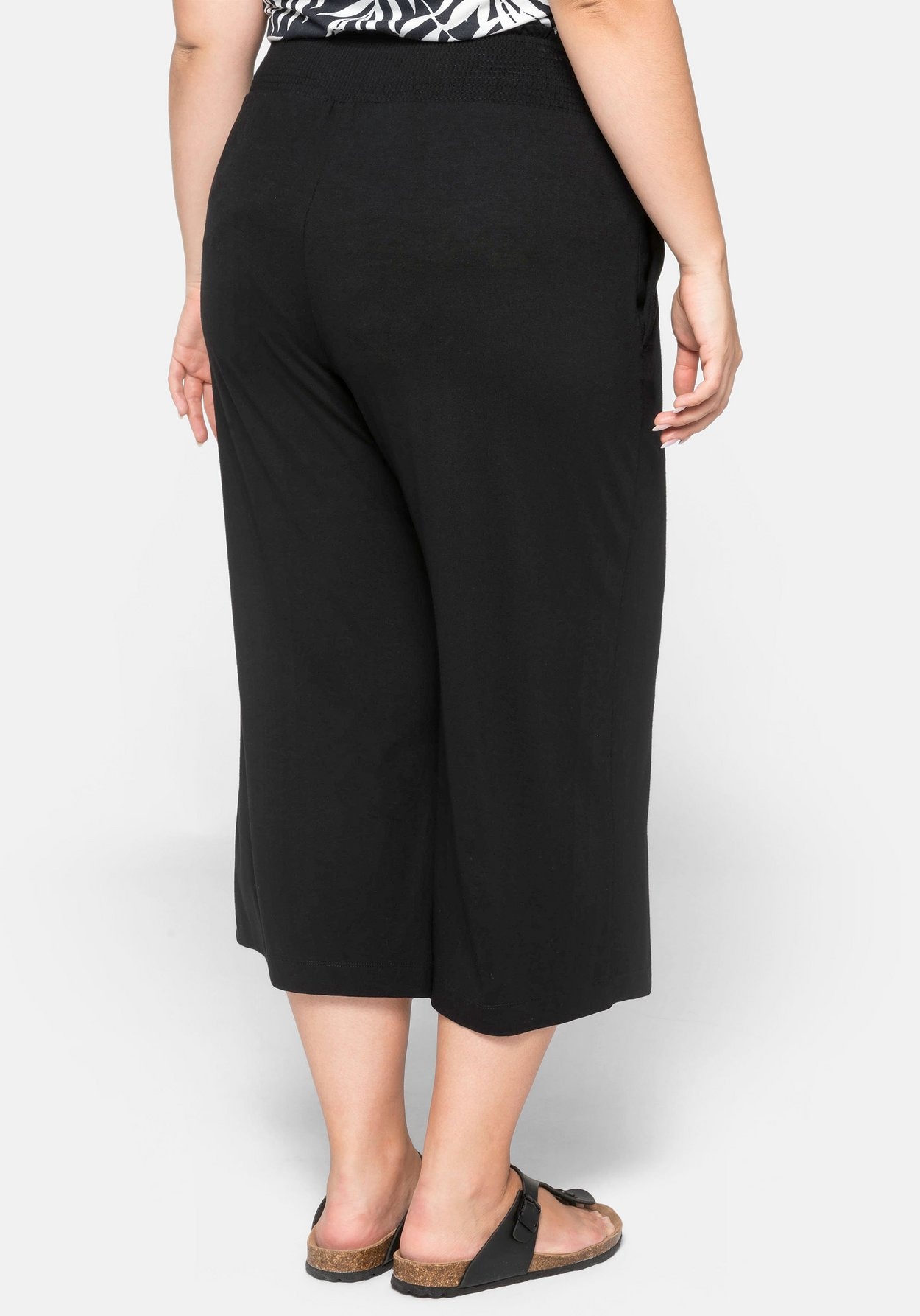 Sheego Jerseyhose »Strandhose in legerer 3/4-Länge«