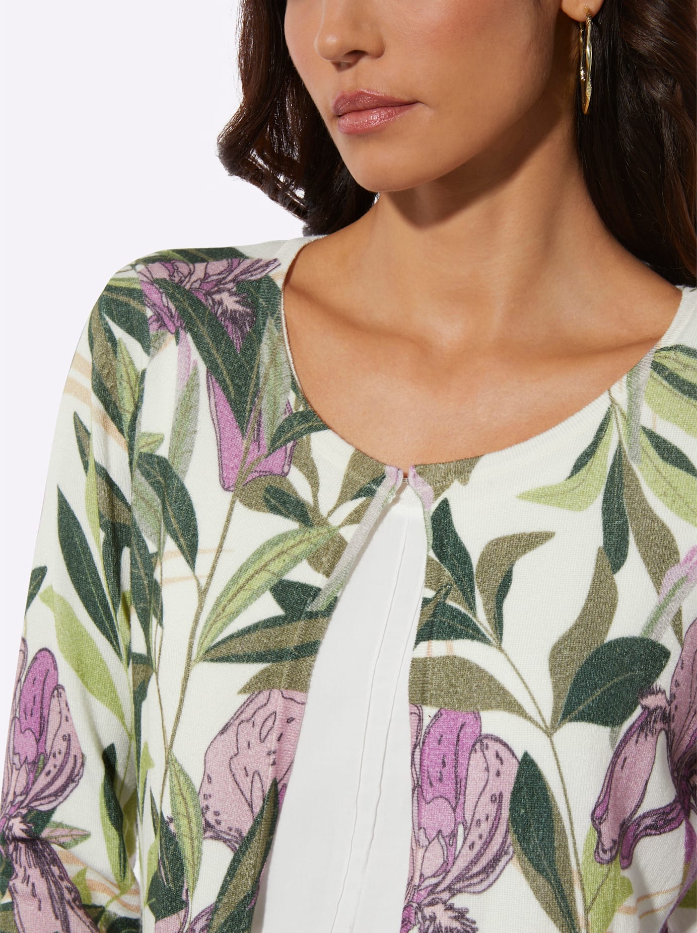 creation L Strickjacke