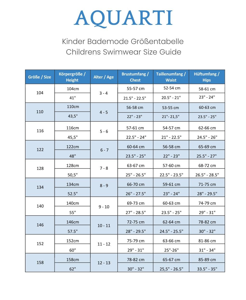 AQUARTI Badehose »Badehose Jungen Badehose Gestreift mit Motiven«