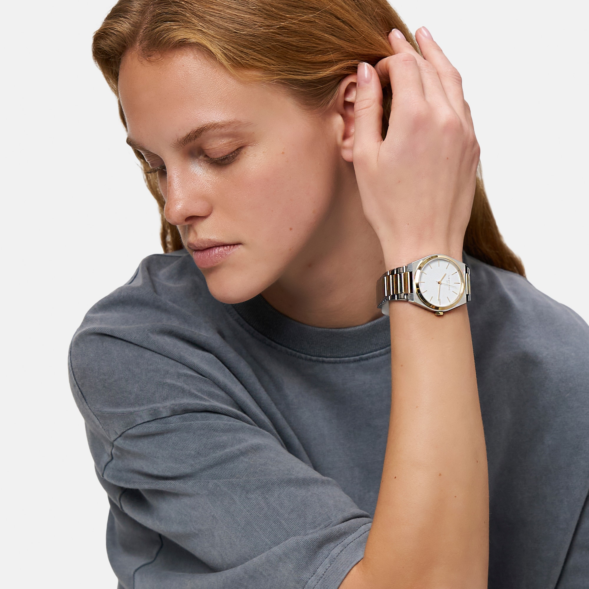 Liebeskind Berlin Quarzuhr »Minimalist 48 mm« Armbanduhr, Damenuhr, Herrenuhr, Edelstahlarmband, analog