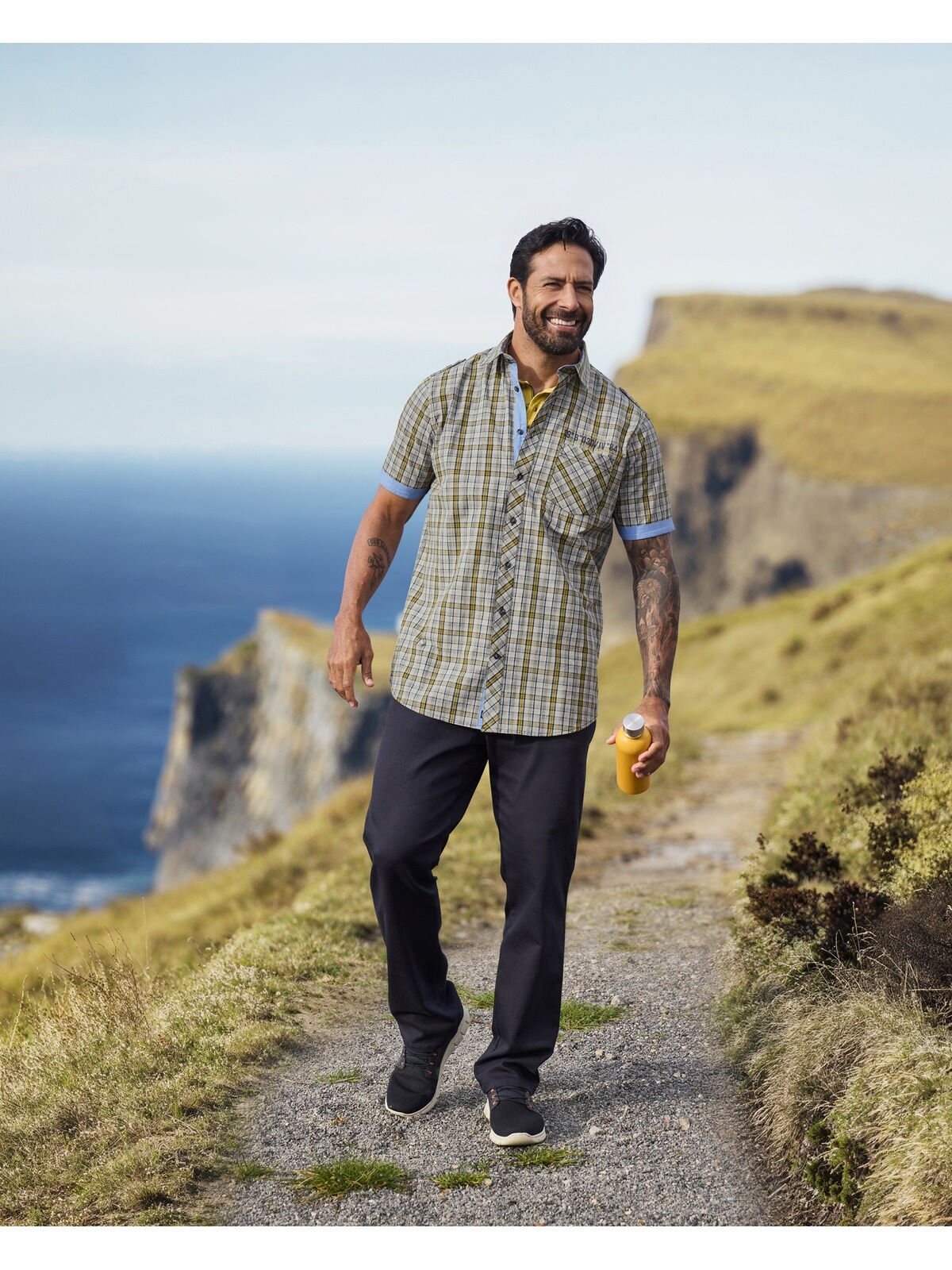 Jan Vanderstorm Kurzarmhemd »Kurzarmhemd MAINER«