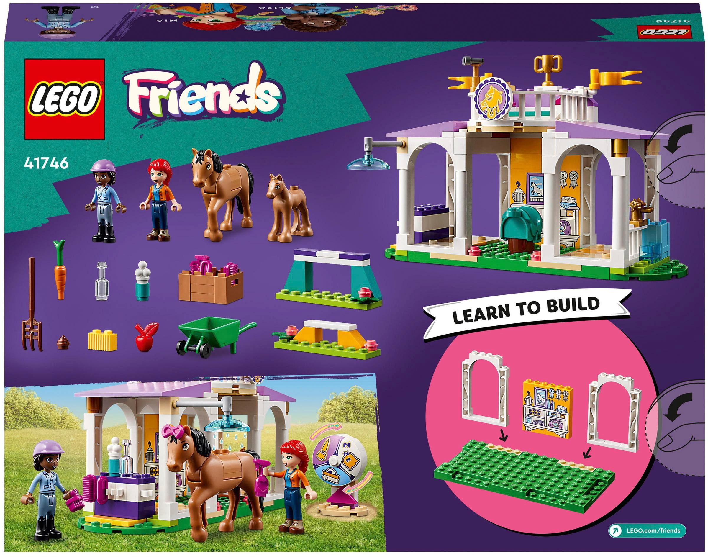 LEGO® Konstruktionsspielsteine »Reitschule (41746), LEGO® Friends«, (134 St.), Made in Europe