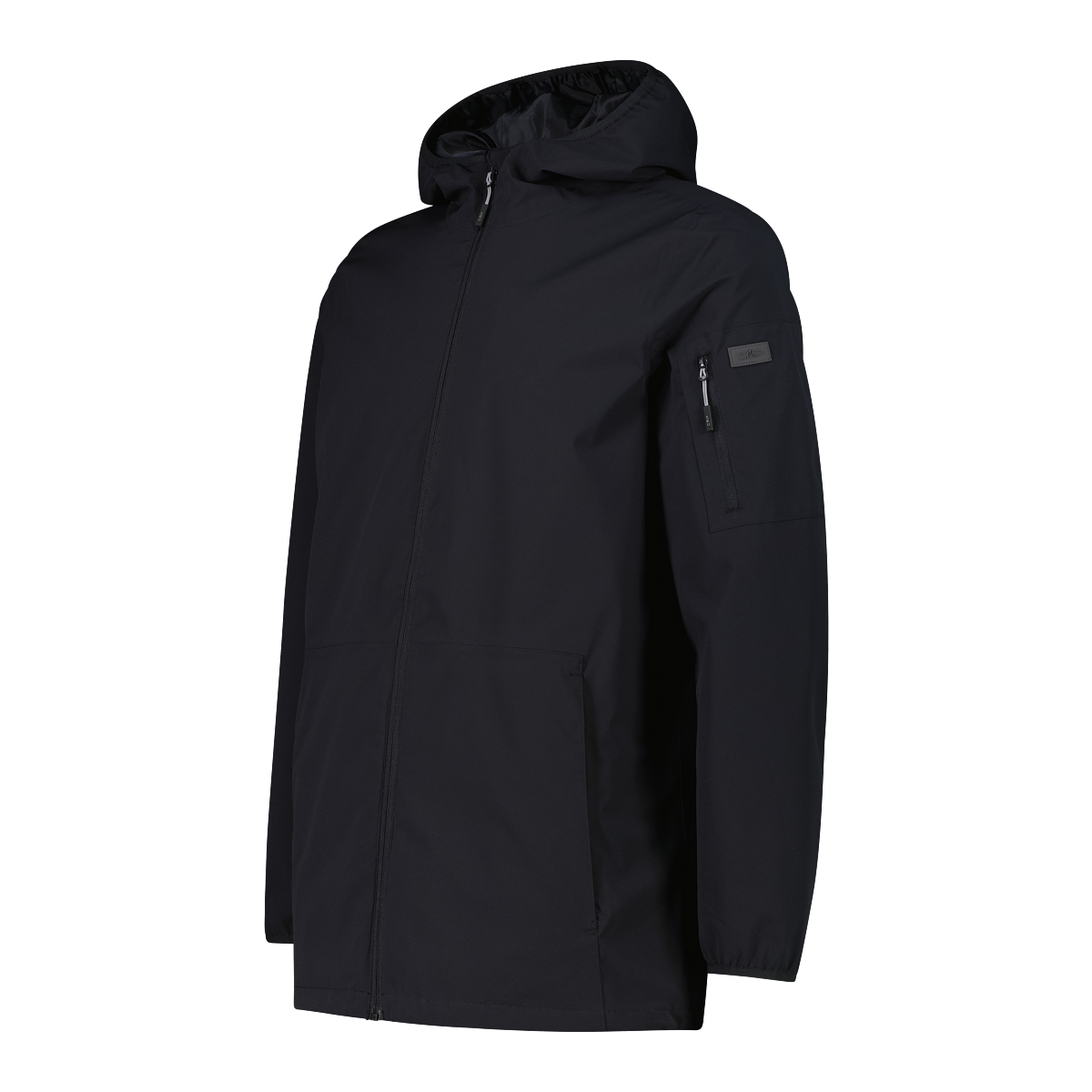 CMP Funktionsjacke mit Kapuze für Wandern und Outdoor-Aktivitäten, mit praktischer Ärmeltasche