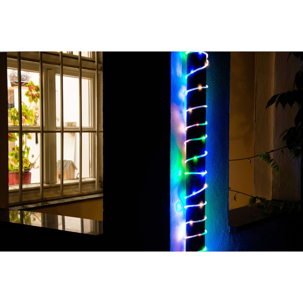 KONSTSMIDE LED-Lichterschlauch »Weihnachtsdeko aussen«, 65 St.-flammig