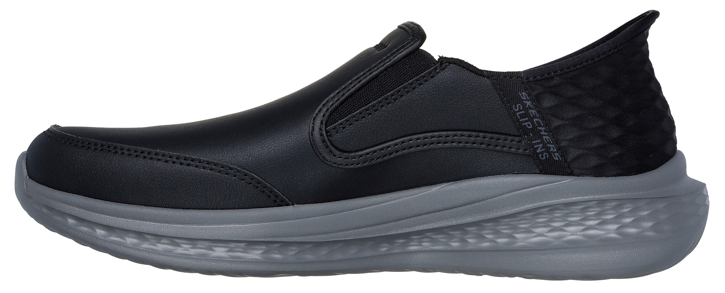 Skechers Slip-On Sneaker »SLADE-«  Slipper, Freizeitschuh, Halbschuh mit Goga Mat Funktion