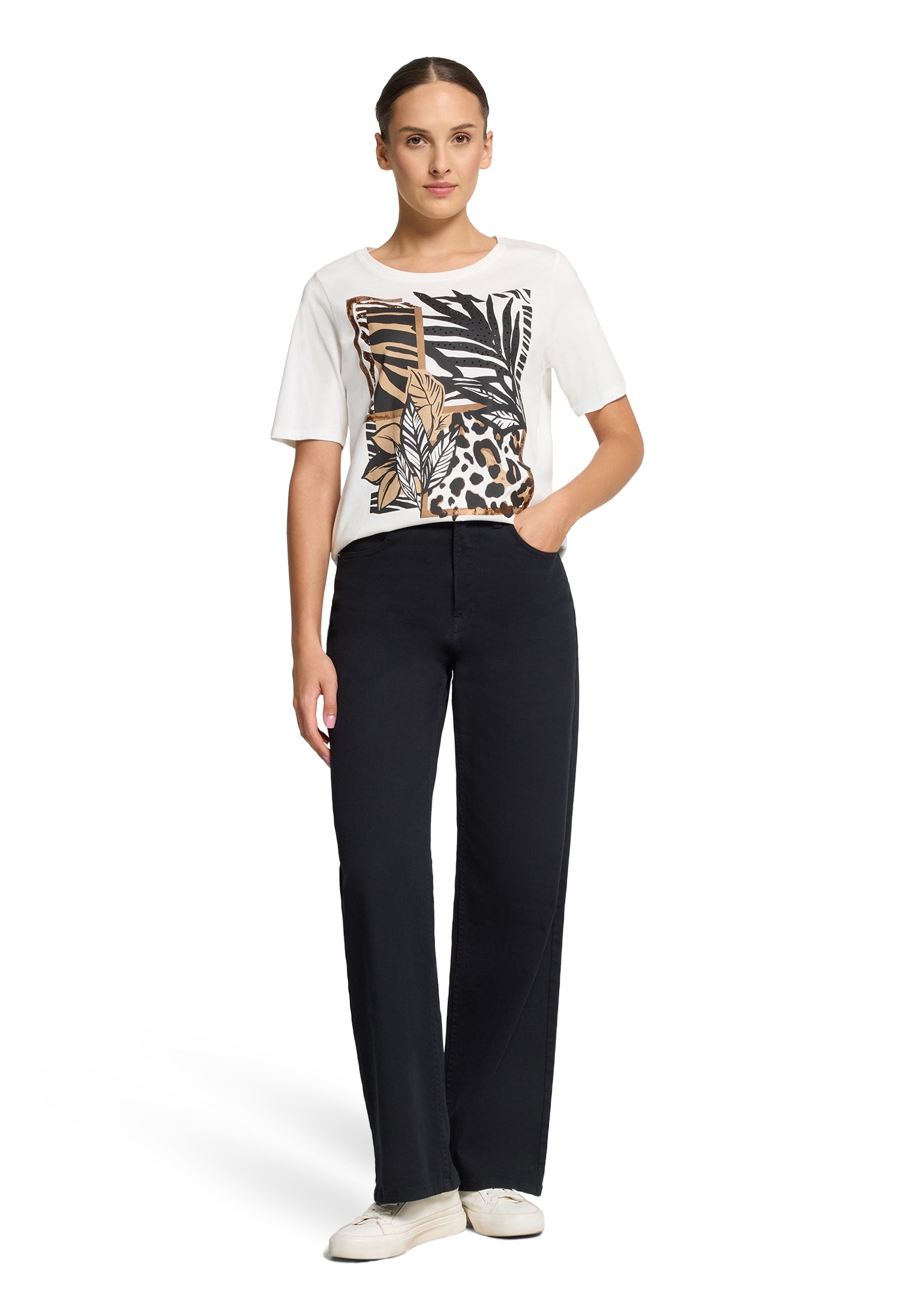 Betty Barclay T-Shirt »Basic Shirt mit Placement«
