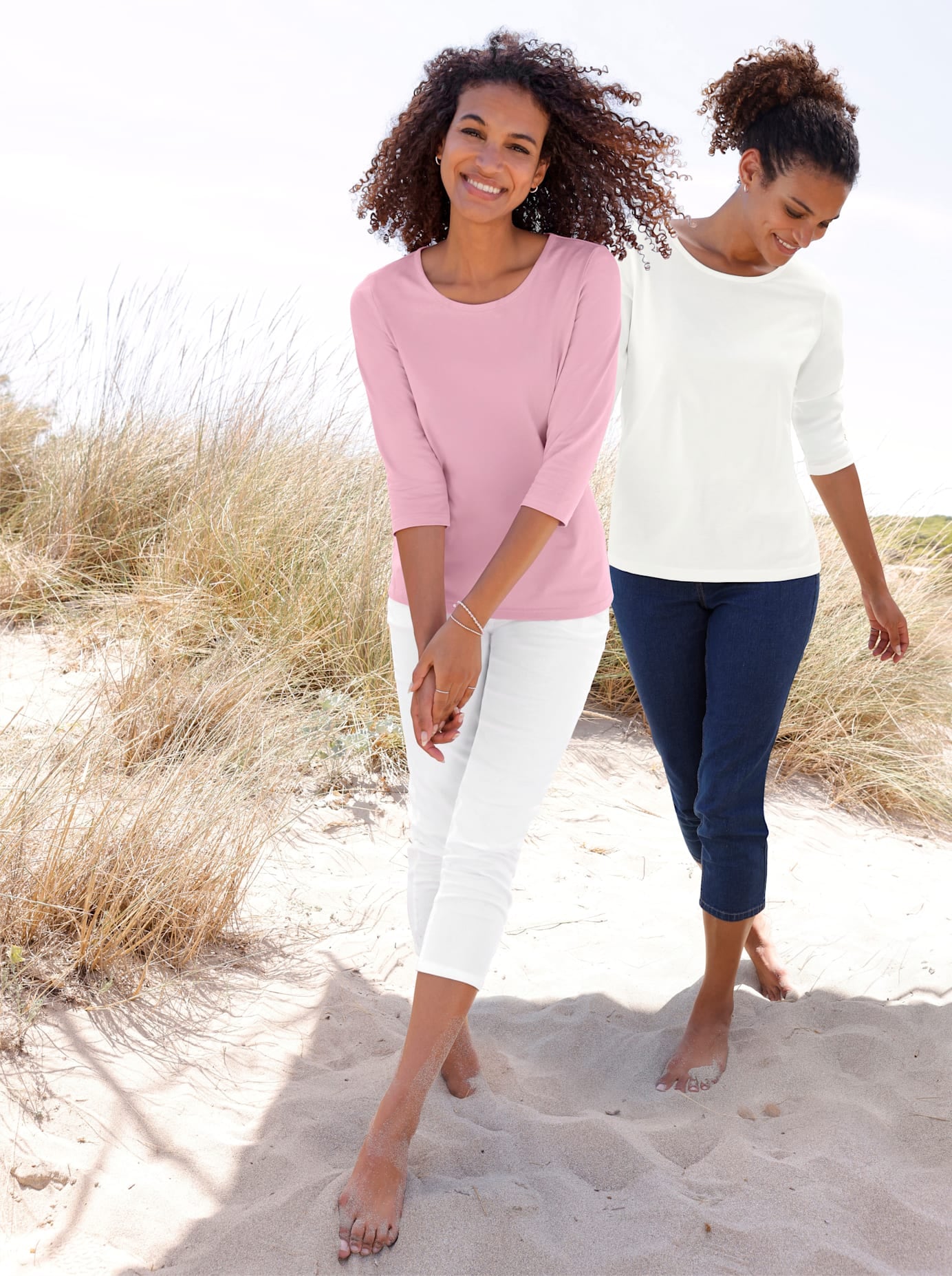 Casual Looks 3/4-Arm-Shirt »2er-Pack Shirts« 2 tlg.