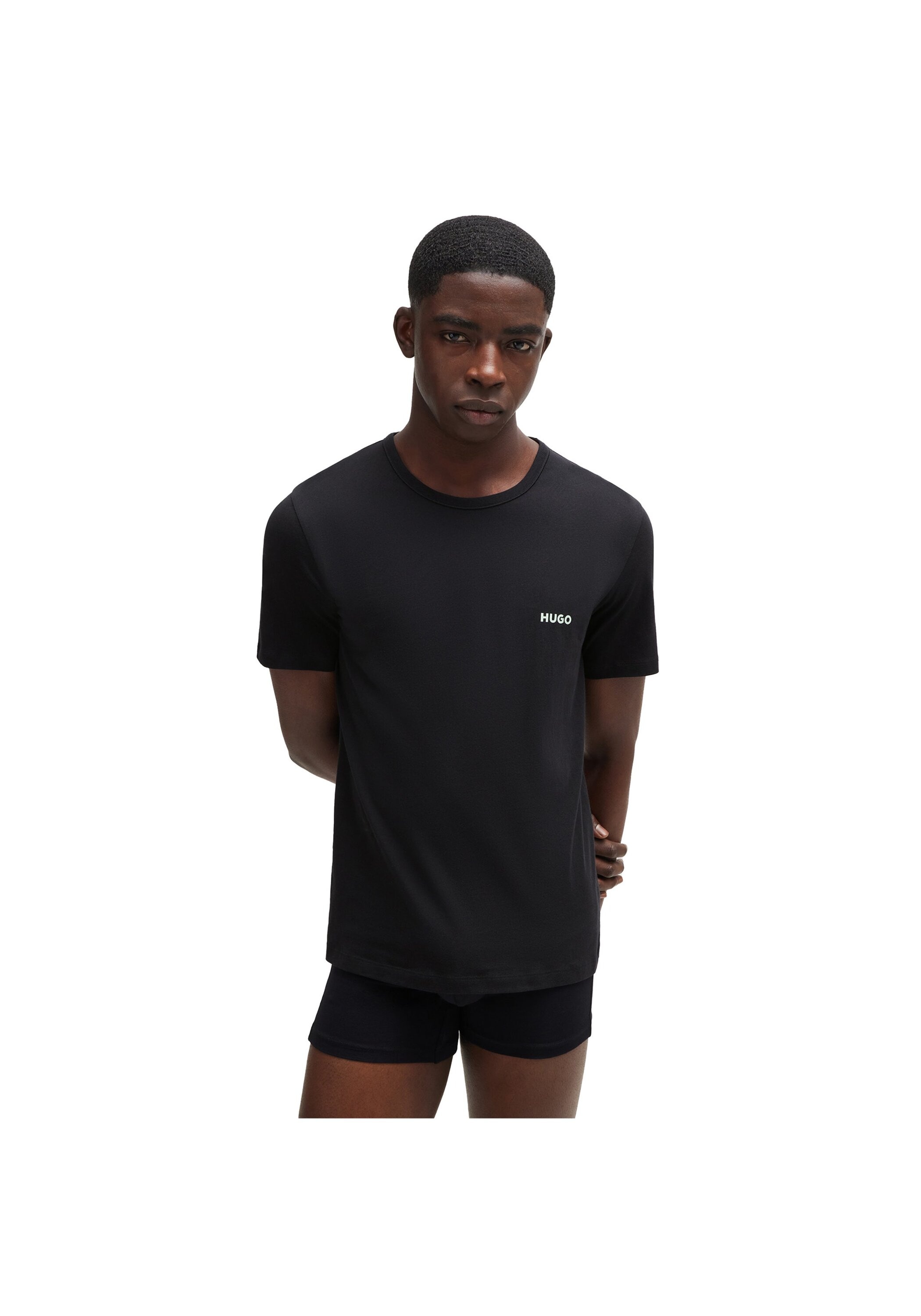 HUGO T-Shirt »T-Shirt T-SHIRT RN TRIPLET P 10217251 01 3er Pack«