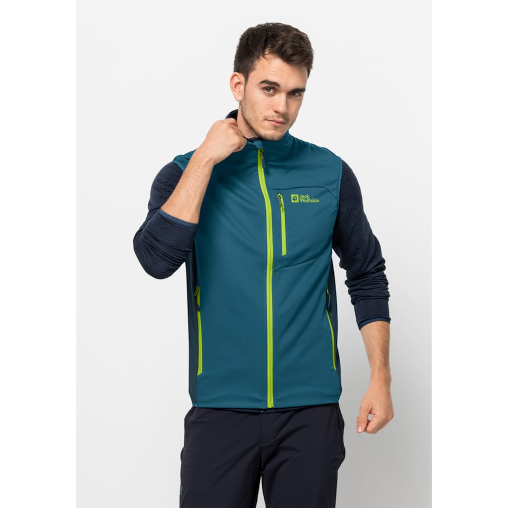 Jack Wolfskin Softshellweste »HIGHEST PEAK VEST M«