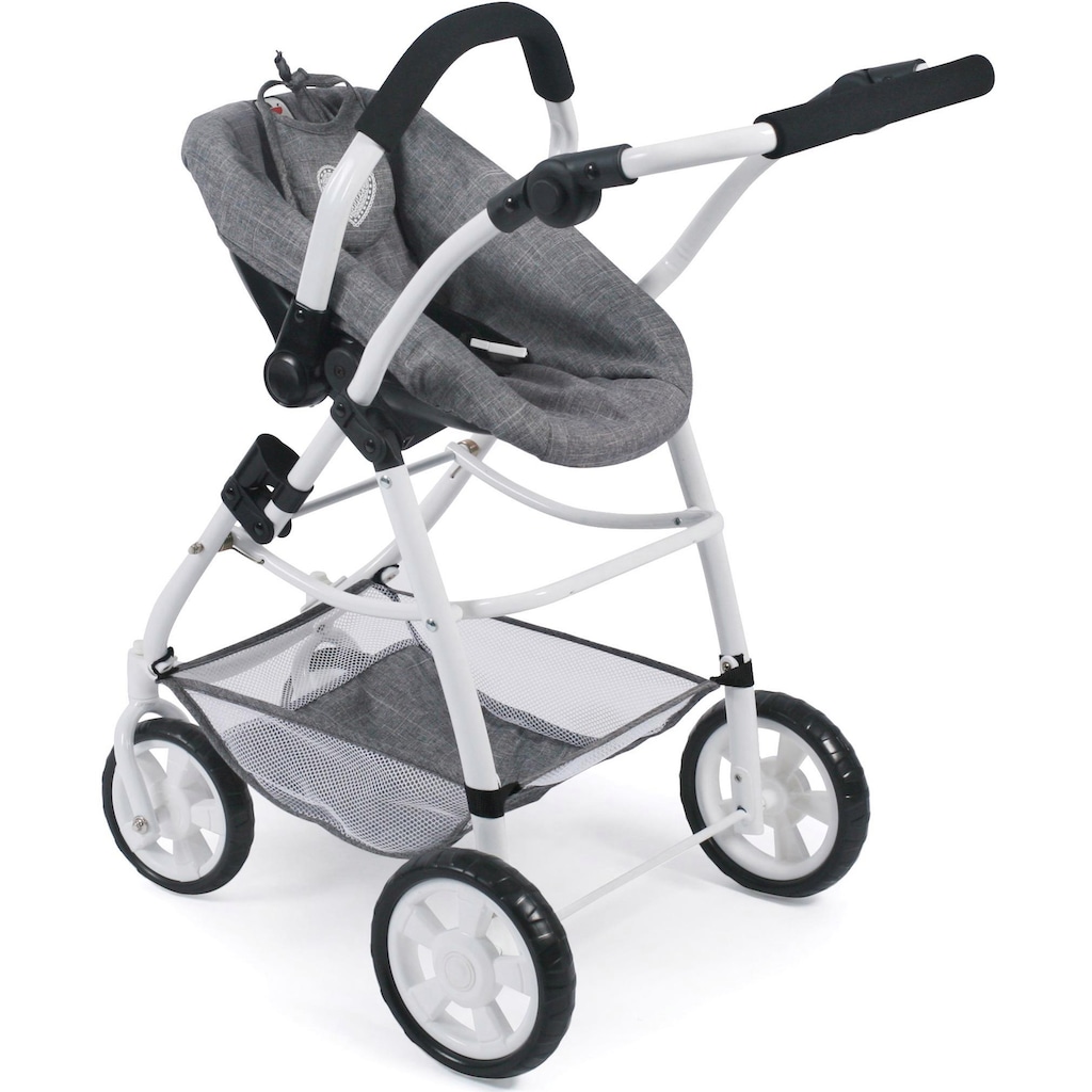 CHIC2000 Kombi-Puppenwagen »Emotion All In 3in1, Jeans Grey«