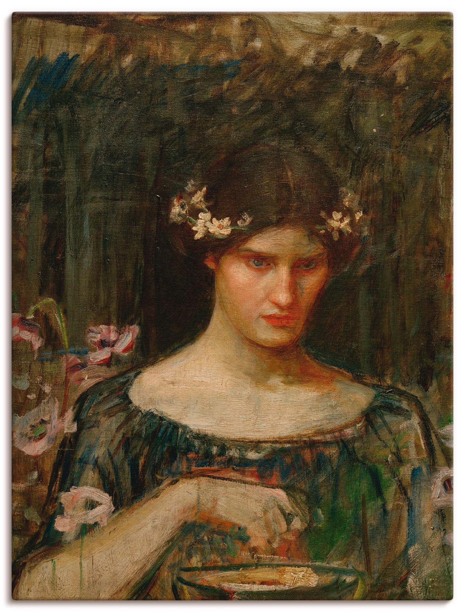 Artland Wandbild »Medea«, klassische Fantasie, (1 St.), in vielen Größen & Produktarten -Leinwandbild, Poster, Wandaufkleber / Wandtattoo auch für Badezimmer geeignet