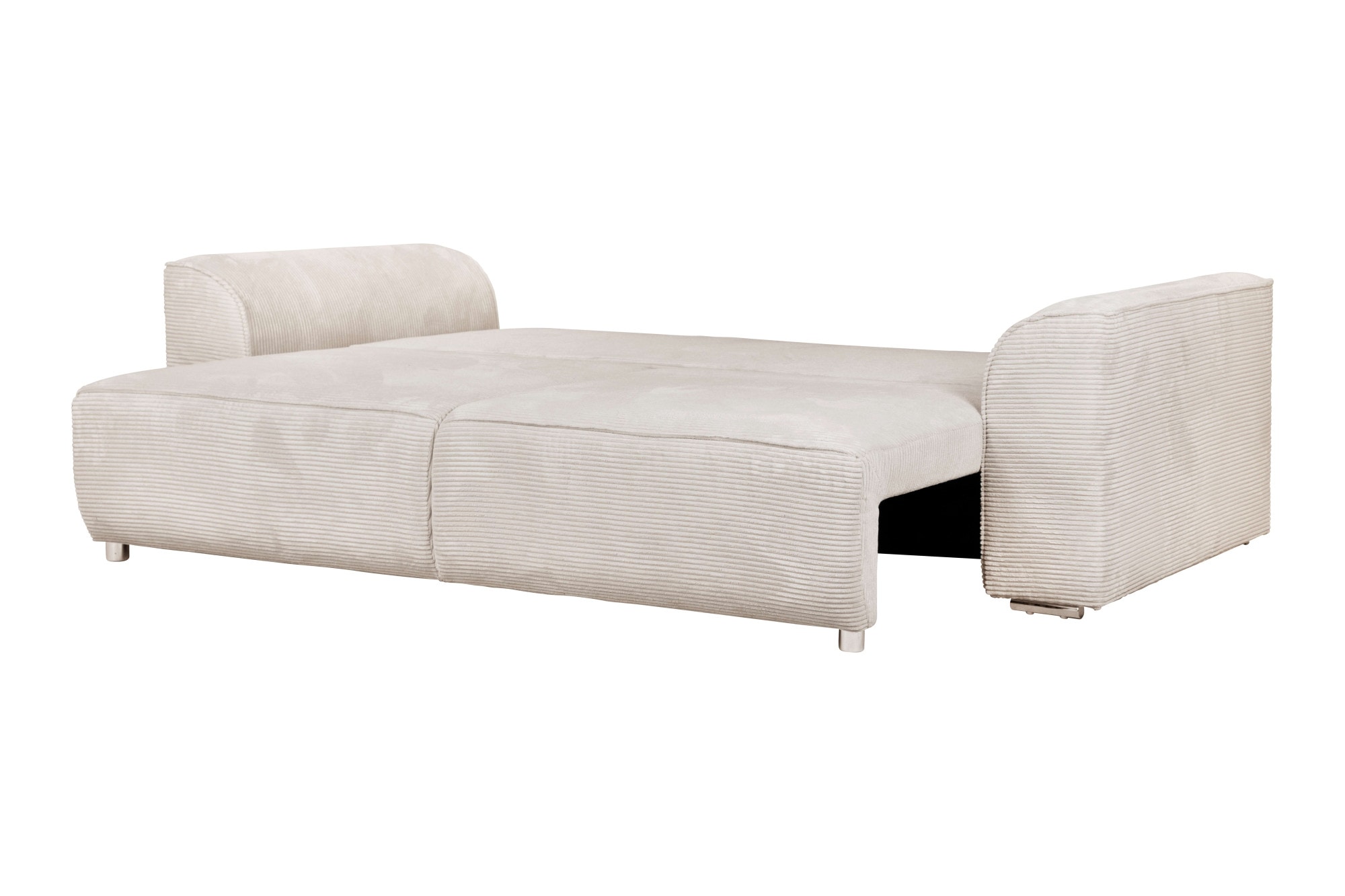 INOSIGN 3-Sitzer »BEATRICE auch als Schlafsofa mit Bettkasten, B/T/H 250/107/92 cm«, wahlweise mit Bettfunktion, incl. 2 Zierkissen, Wellenfederung