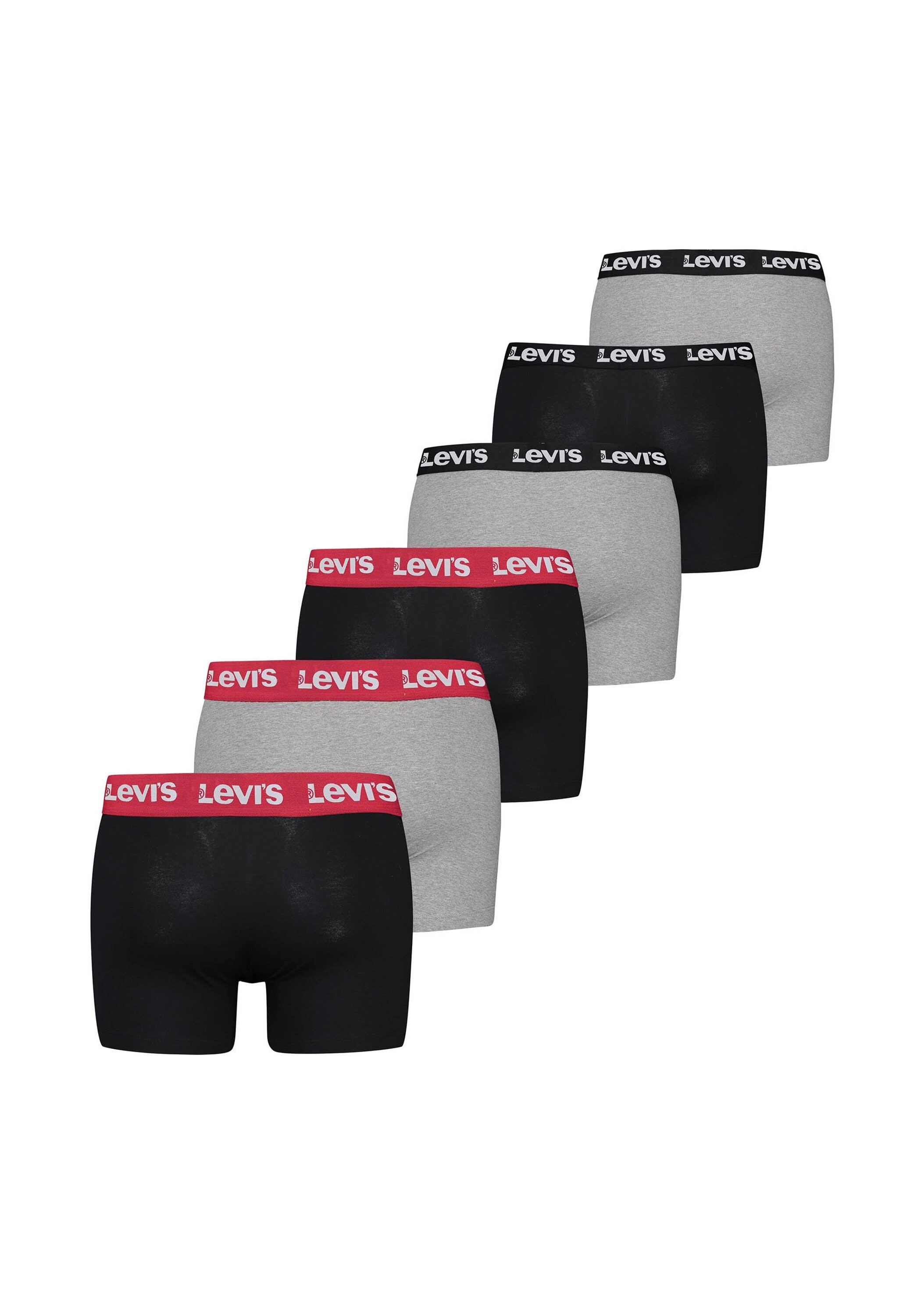 Levi's® Boxershorts »Boxershort Repeat Logo Boxer Brief 6P ECOM 6er Pack«