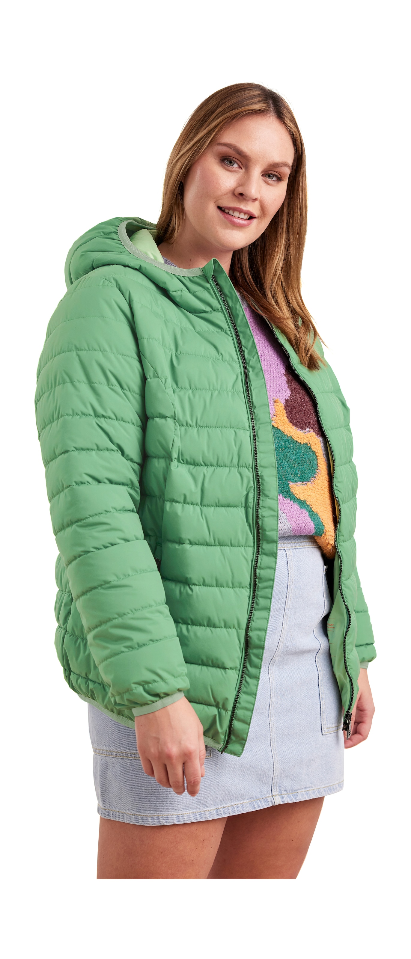STOY Steppjacke »STS 3 WMN QLTD JCKT«, atmungsaktive, wasserabweisende Damen Steppjacke in großen Größen