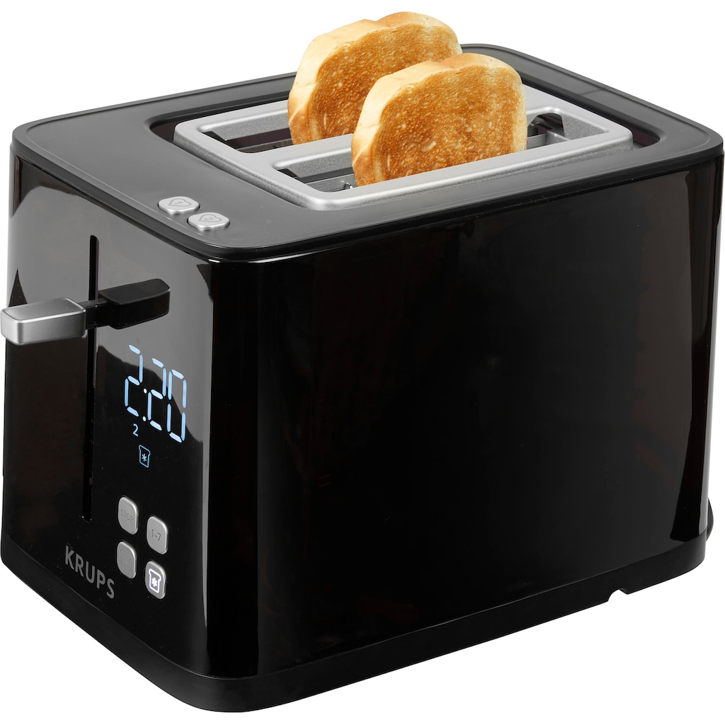 Krups Toaster »KH6418 Smart'n Light«, 2 kurze Schlitze, 800 W