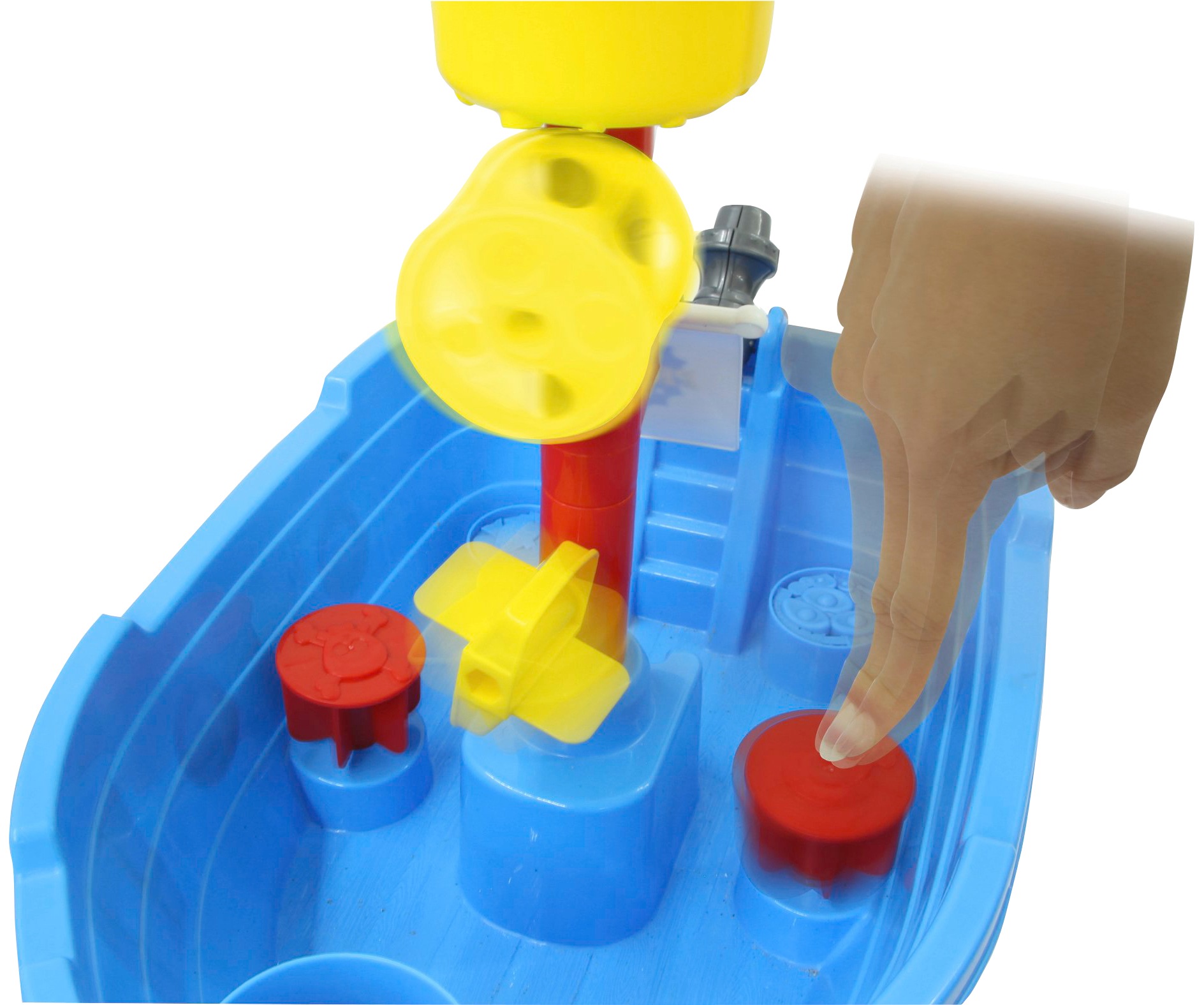 Jamara Wasserspieltisch »Pirat Jack«, für Kinder ab 2 Jahren, 21-teilig, BxLxH: 13x30x58 cm