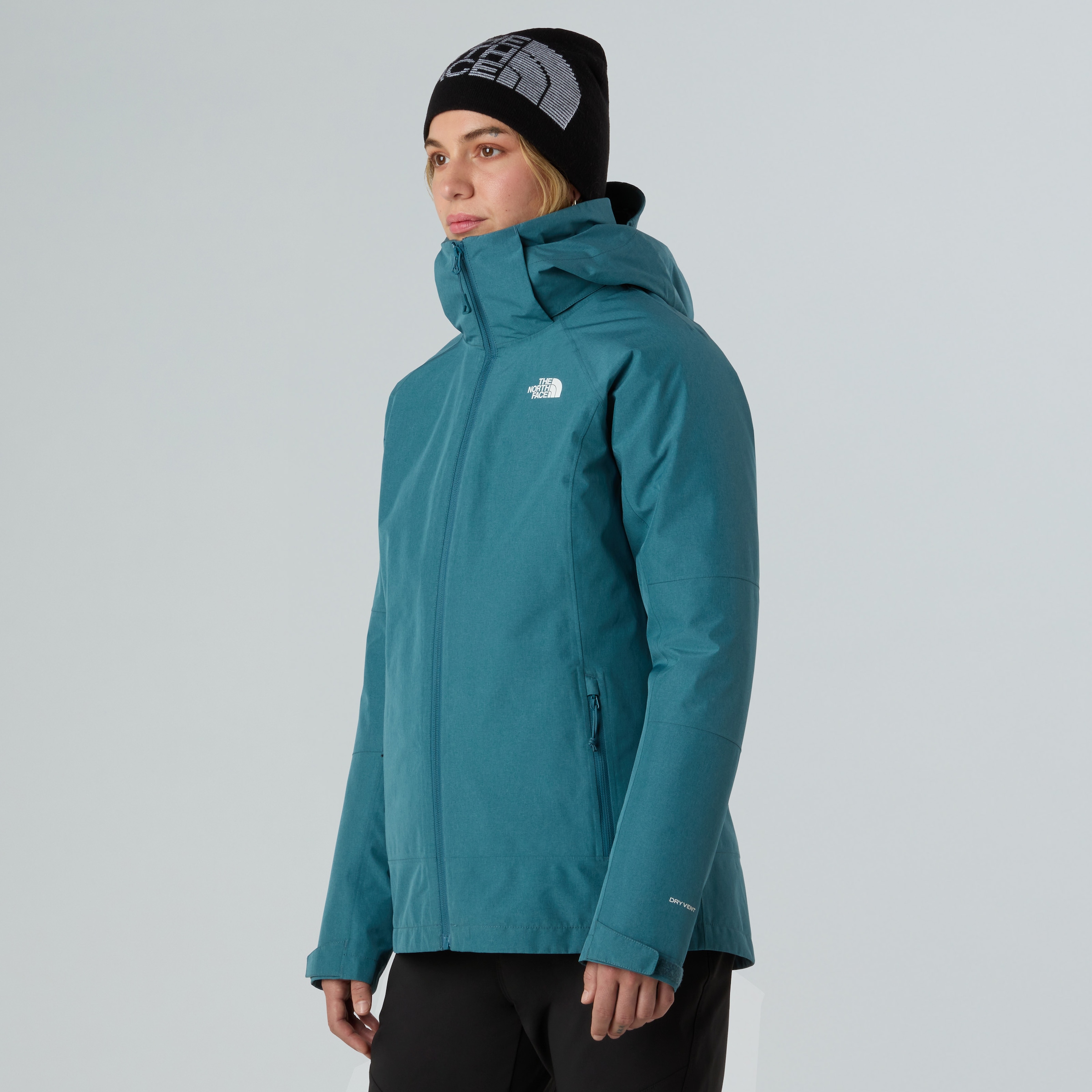 The North Face 3-in-1-Funktionsjacke »W INLUX TRICLIMATE - EU«, (1 St.), 3-in-1, warm, wasserdicht, feminin – Übergangsjacke