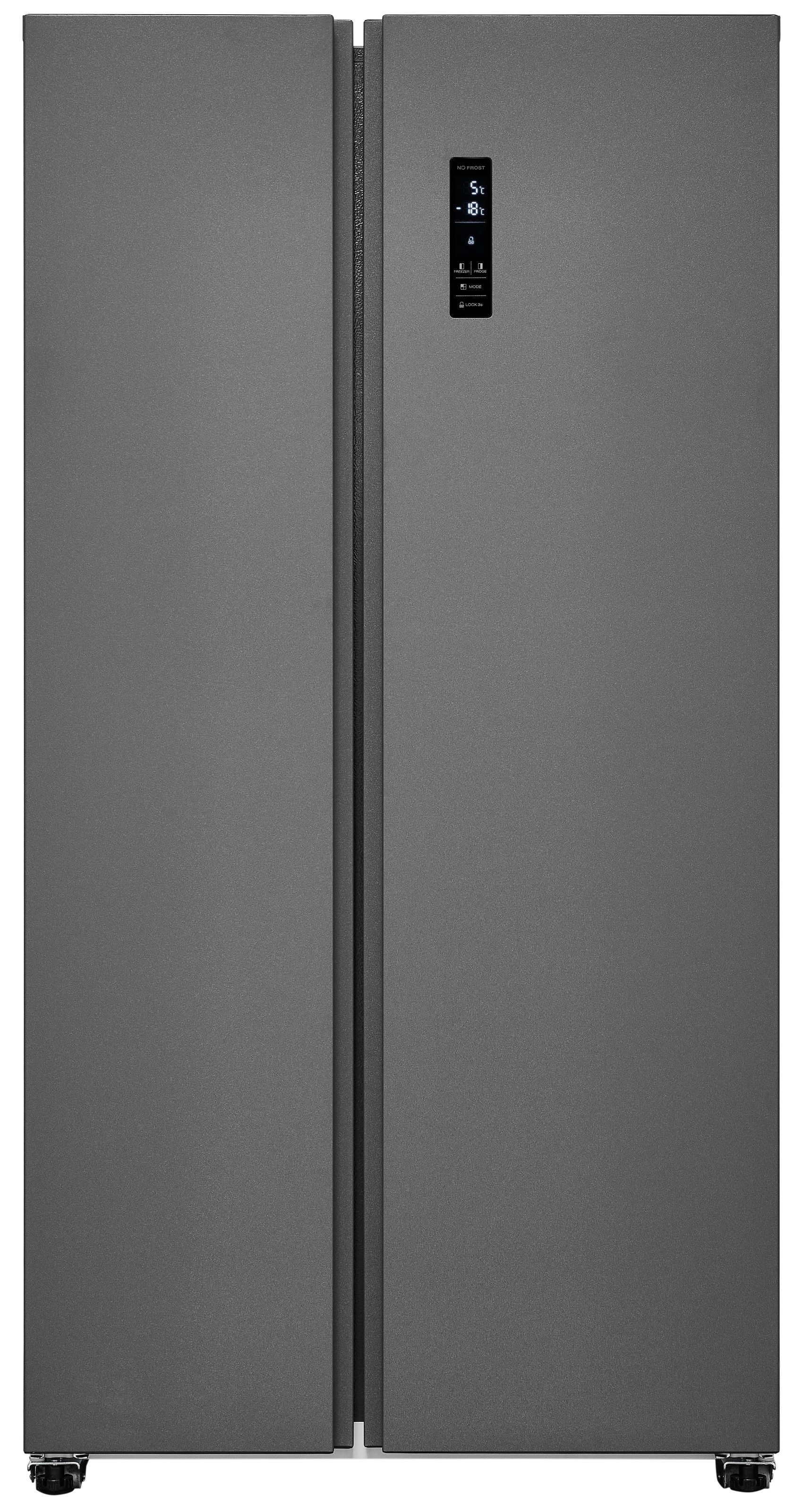 exquisit Side-by-Side SBS46-040D inoxlook-az »SBS46-040D inoxlook-az« 177 cm hoch 91 cm breit