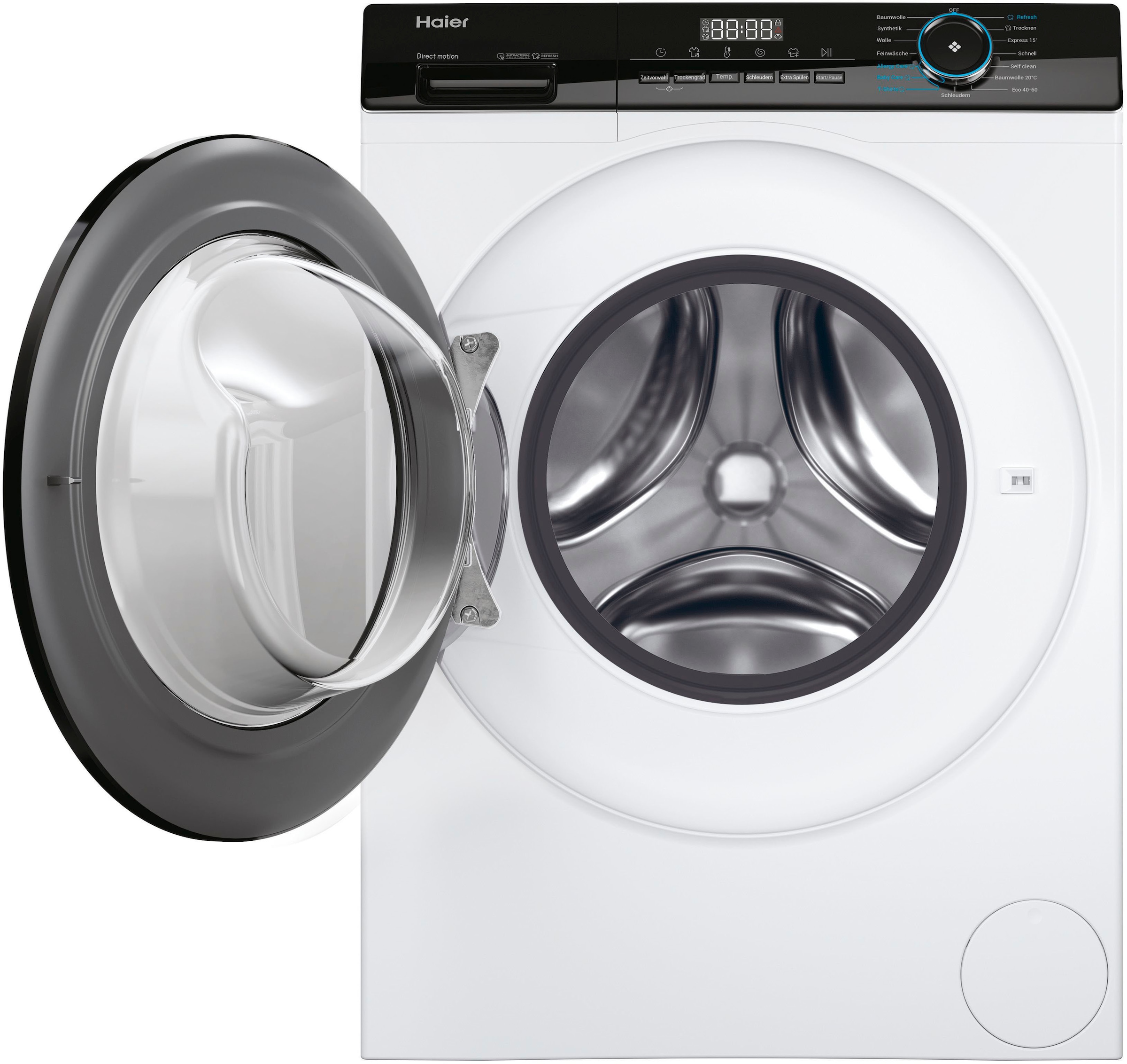 Haier Waschtrockner »HWD80-B14939«, I-PRO SERIE 3, Refresh Dampf-Funktion