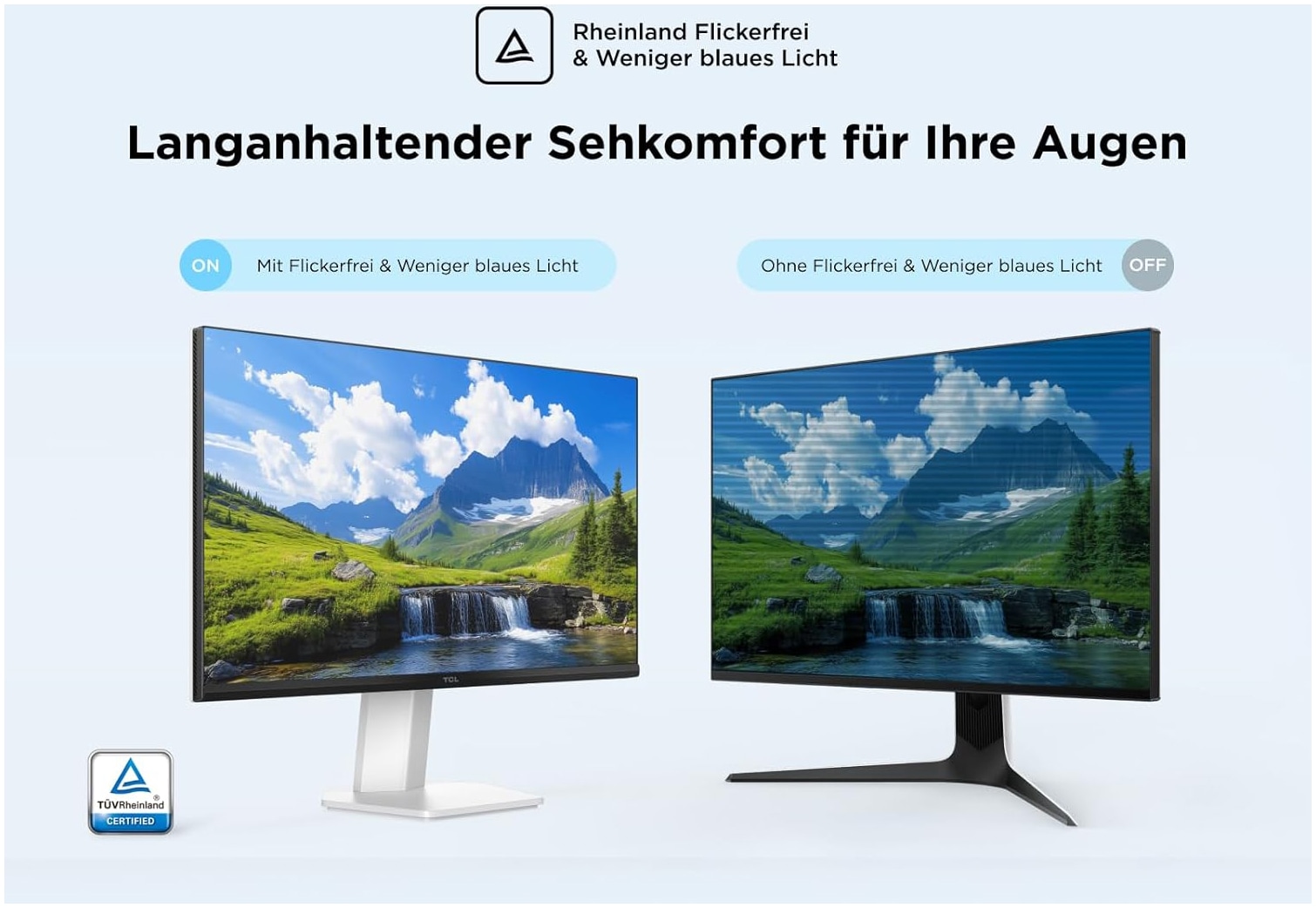 TCL Gaming-Monitor »25G54XD« 62 cm/25 ″  1920 x 1080 px Full HD 5 Reaktionszeit 144 Hz