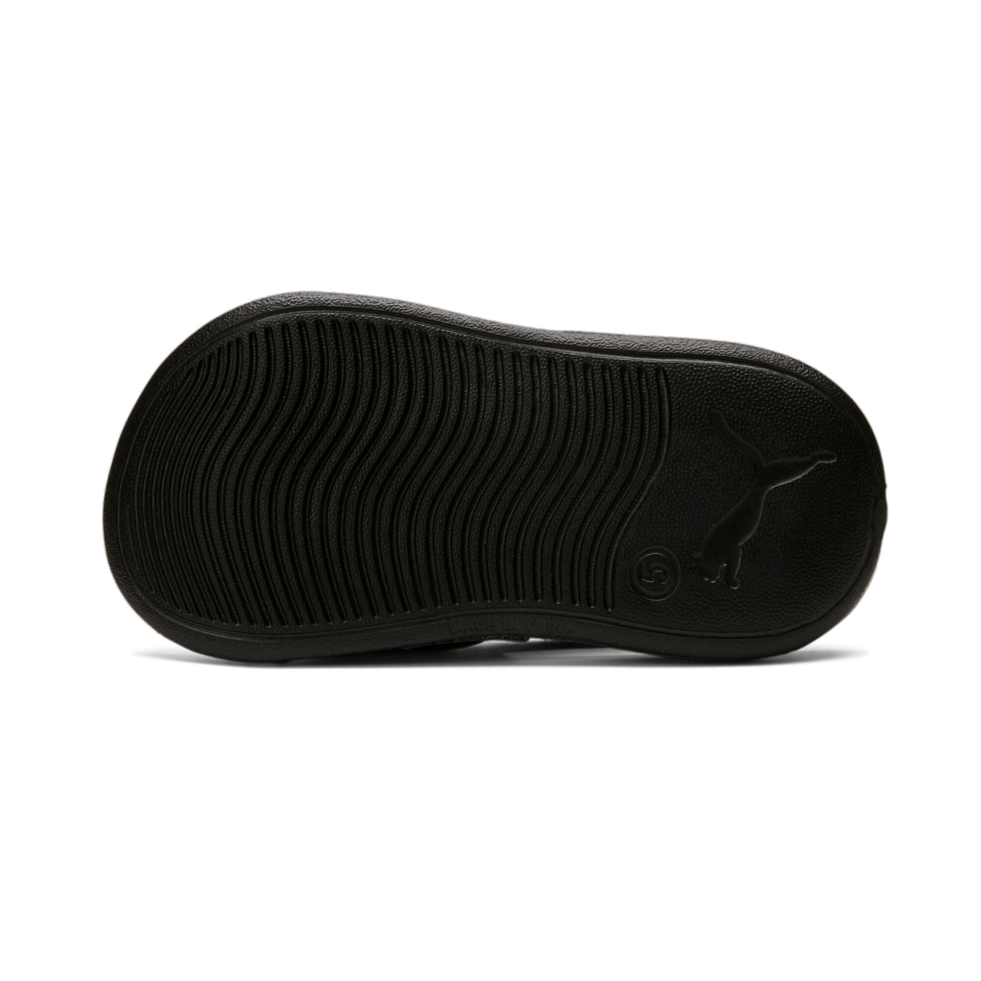 PUMA Badesandale »POPCAT 20 BACKSTRAP AC INF«  mit gepolstertem Front-Strap und Fersenriemen, aus Synthetik