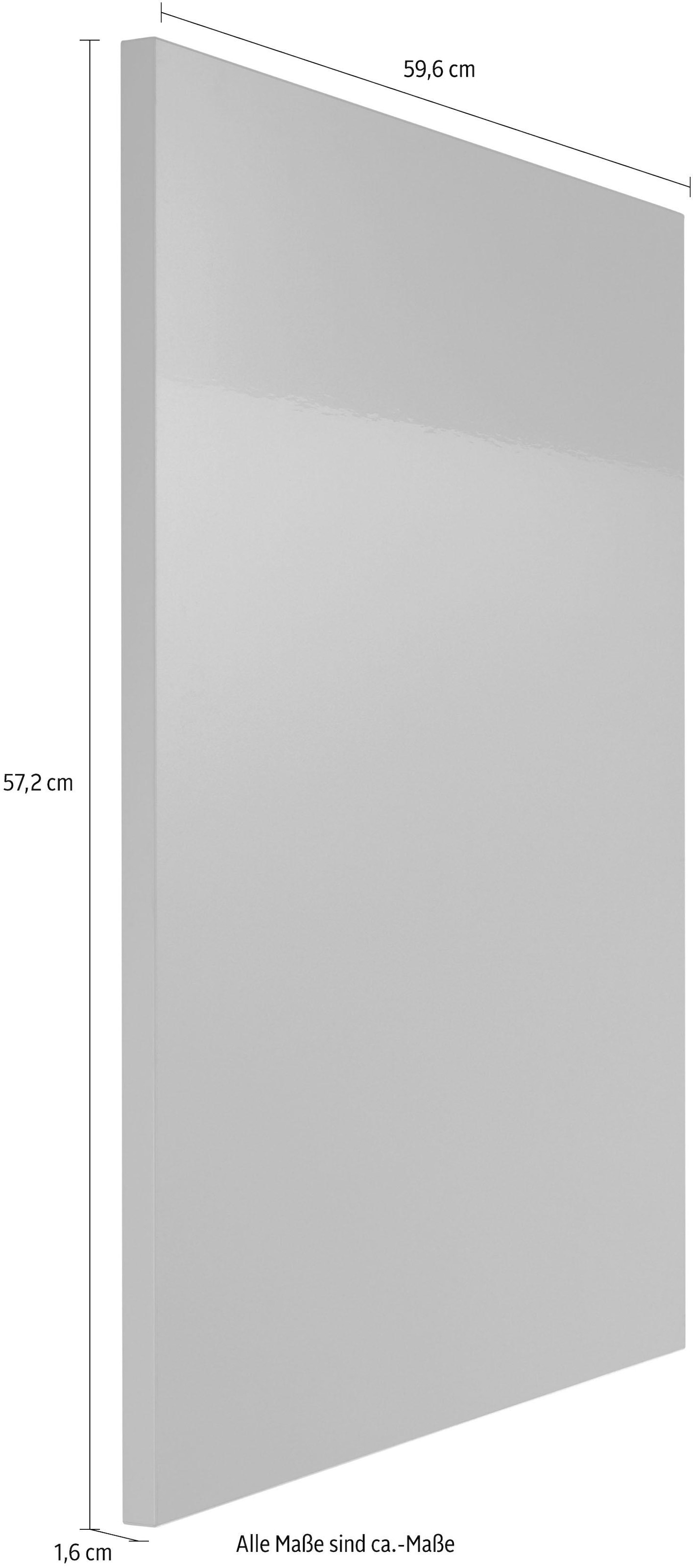 KOCHSTATION Frontblende »KS-Cara«, Tür für teilintegierbaren Geschirrspüler 60 cm
