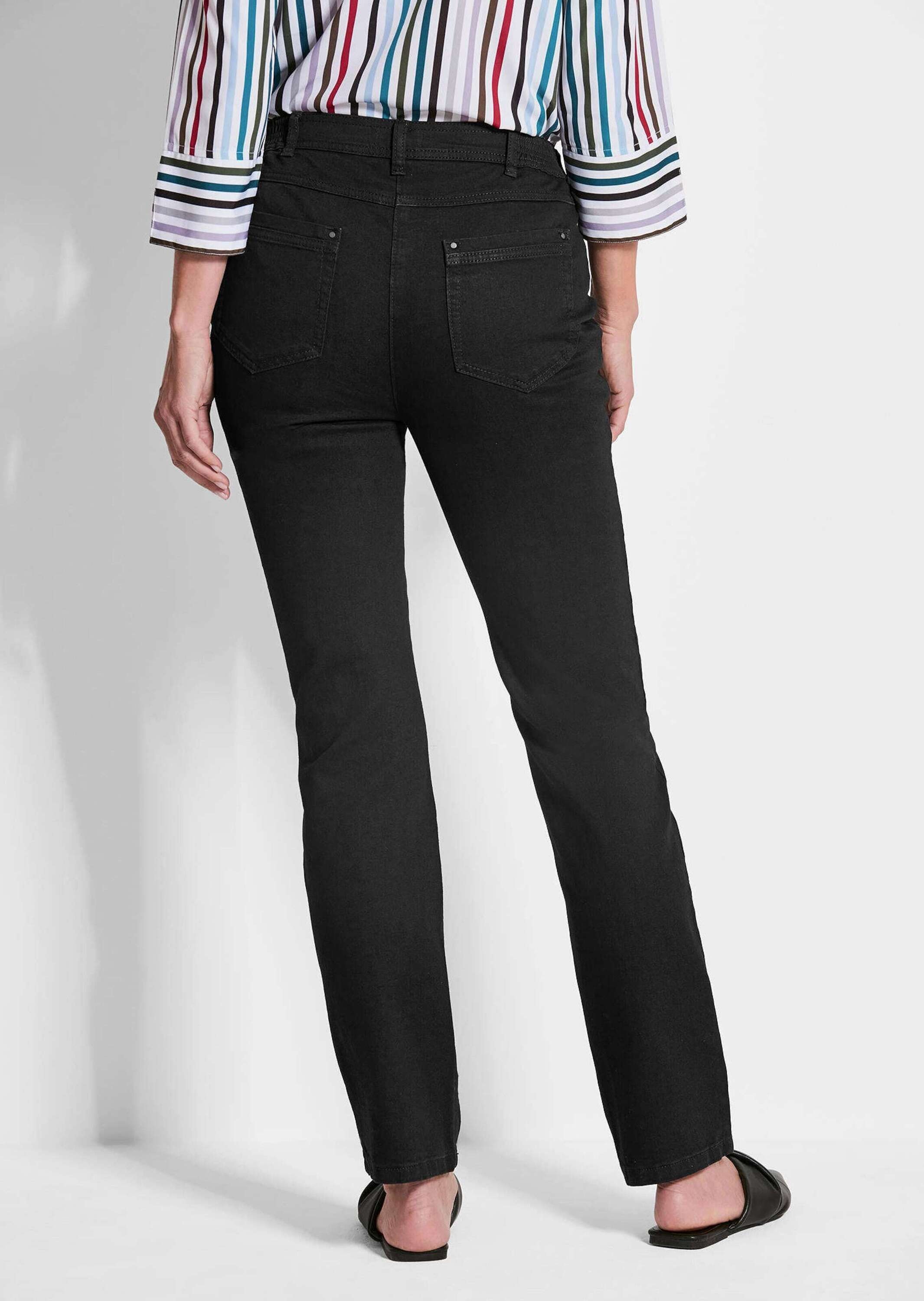 GOLDNER Regular-fit-Jeans »Kurzgröße Klassische Jeanshose Carla«