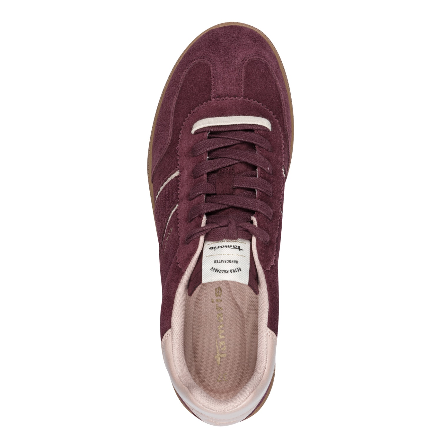 Tamaris Plateausneaker  Halbschuh, Freizeitschuh, Plateausneaker mit Kontrastbesatz