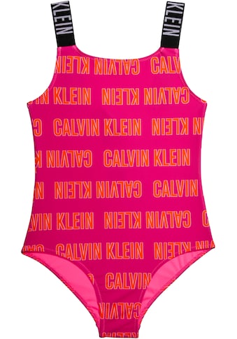 Calvin Klein Swimwear Badeanzug »SWIMSUIT-PRINT«, mit Calvin Klein Brandwording kaufen